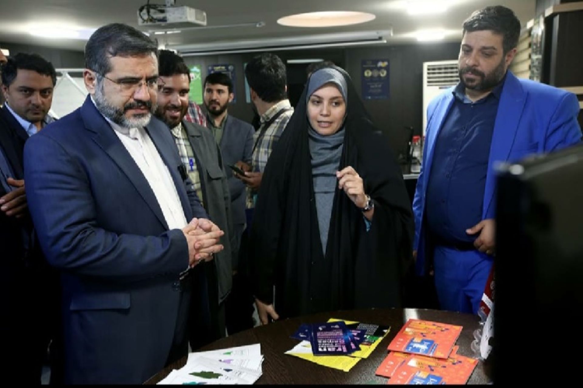 وزیر ارشاد در بنیاد ملی بازی‌های رایانه‌ای