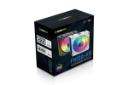 جعبه فن کیس گیم‌ مکس FN12A-S3I-W بسته 3 عددی