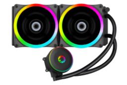 خنک کننده مایع گیم مکس GAMEMAX ICEBURG 240 Rainbow