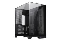 نیمرخ پنل جلو و کناری کیس کامپیوتر گیم‌ مکس Infinity Plus رنگ مشکی