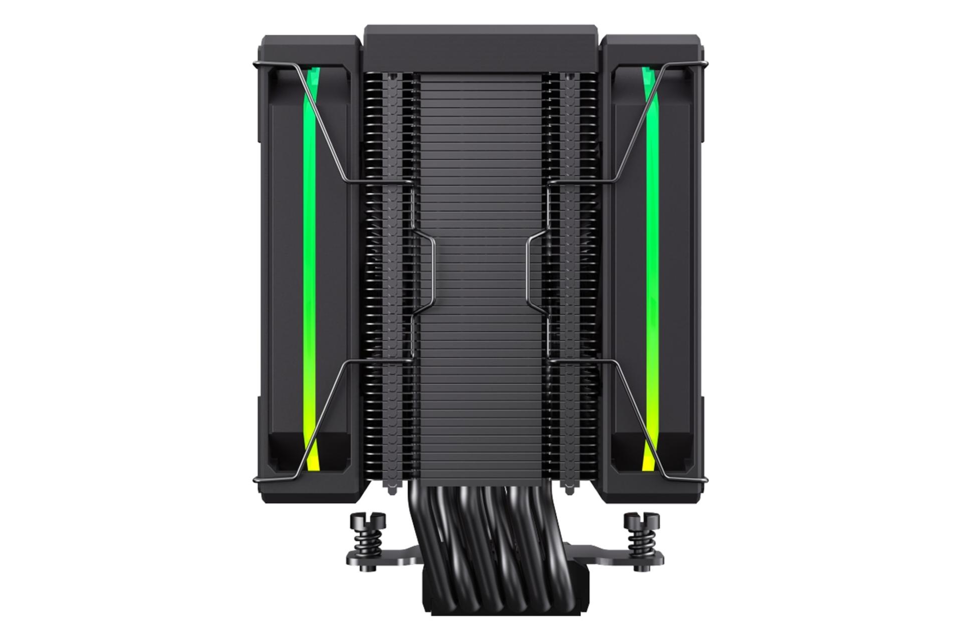 خنک کننده پردازنده گیم مکس GAMEMAX SIGMA 620 مشکی از نمای کناری