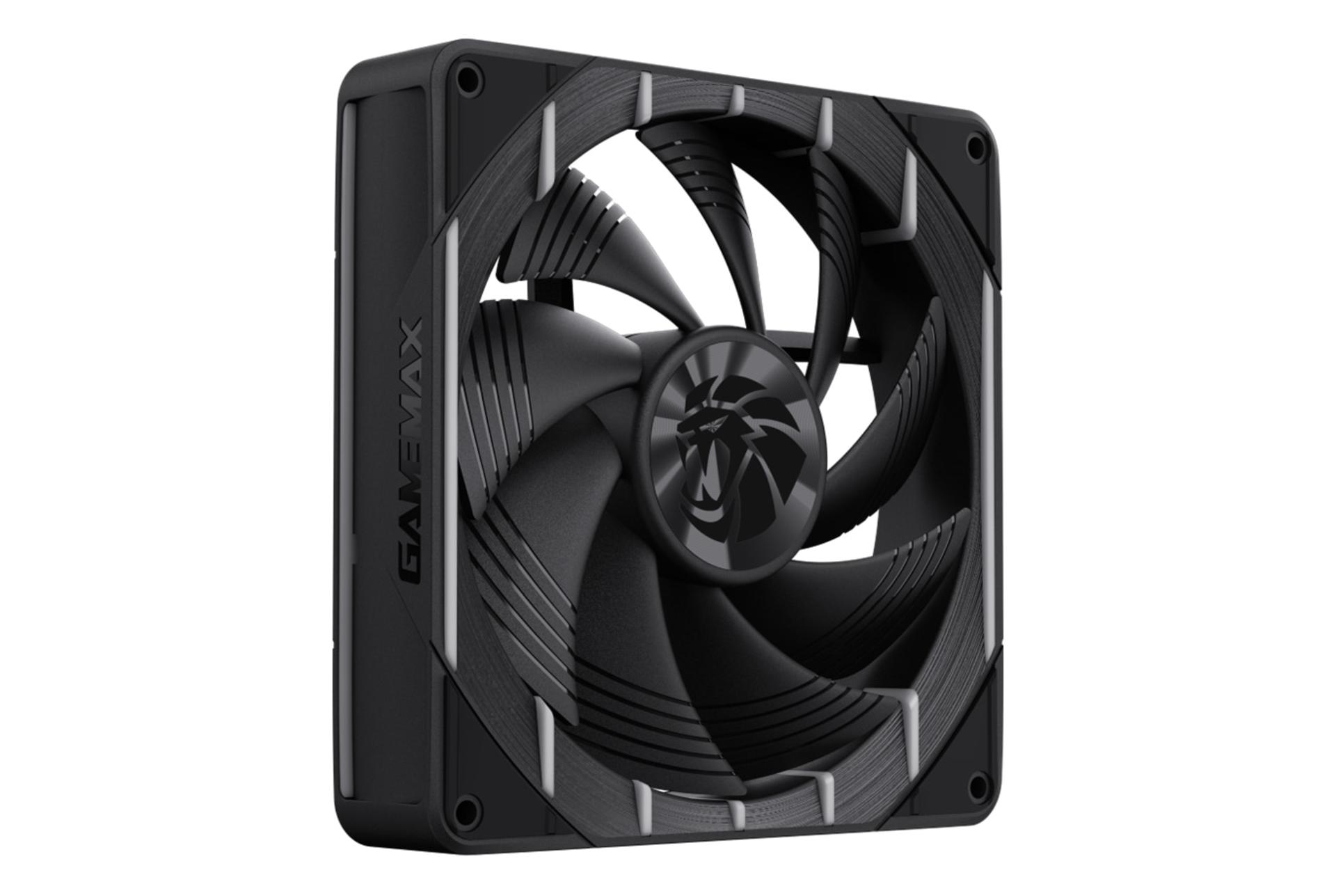 فن کیس گیم‌ مکس GameMax Tornado T14 ARGB مشکی خاموش