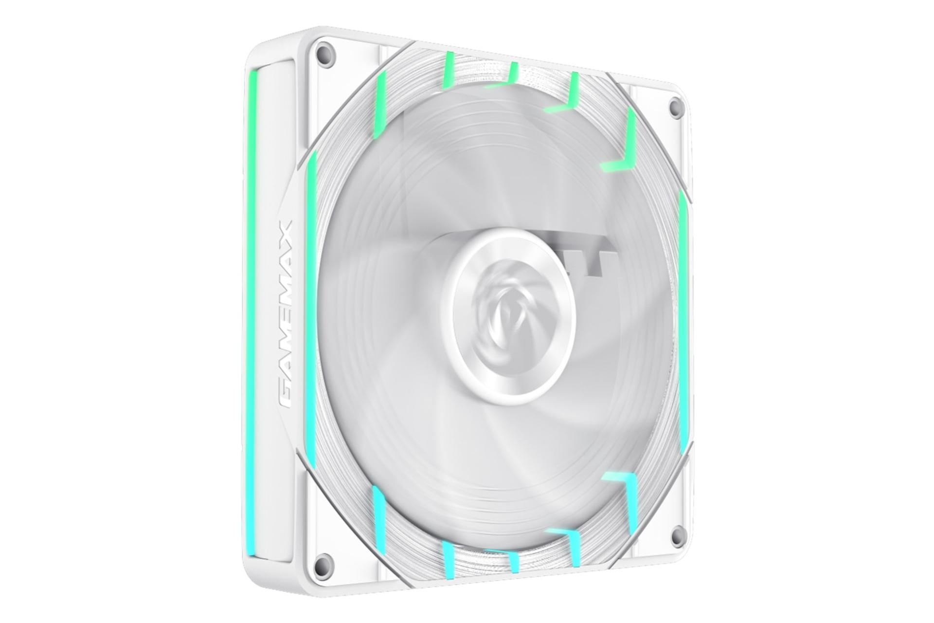 فن کیس گیم‌ مکس GameMax Tornado T14 ARGB-W سفید