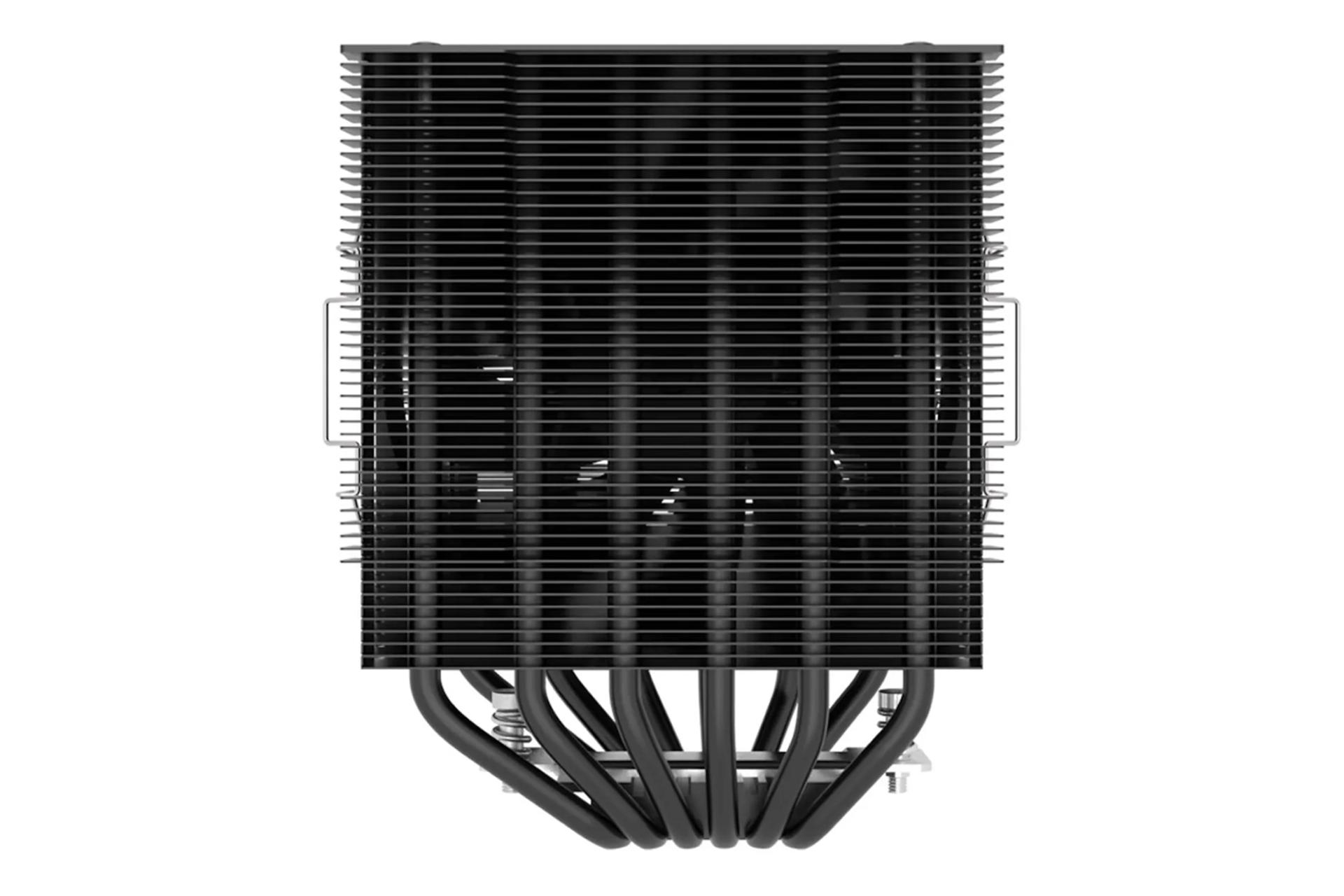 نمای پشت و بدنه خنک کننده پردازنده گیم مکس Twin600 Black