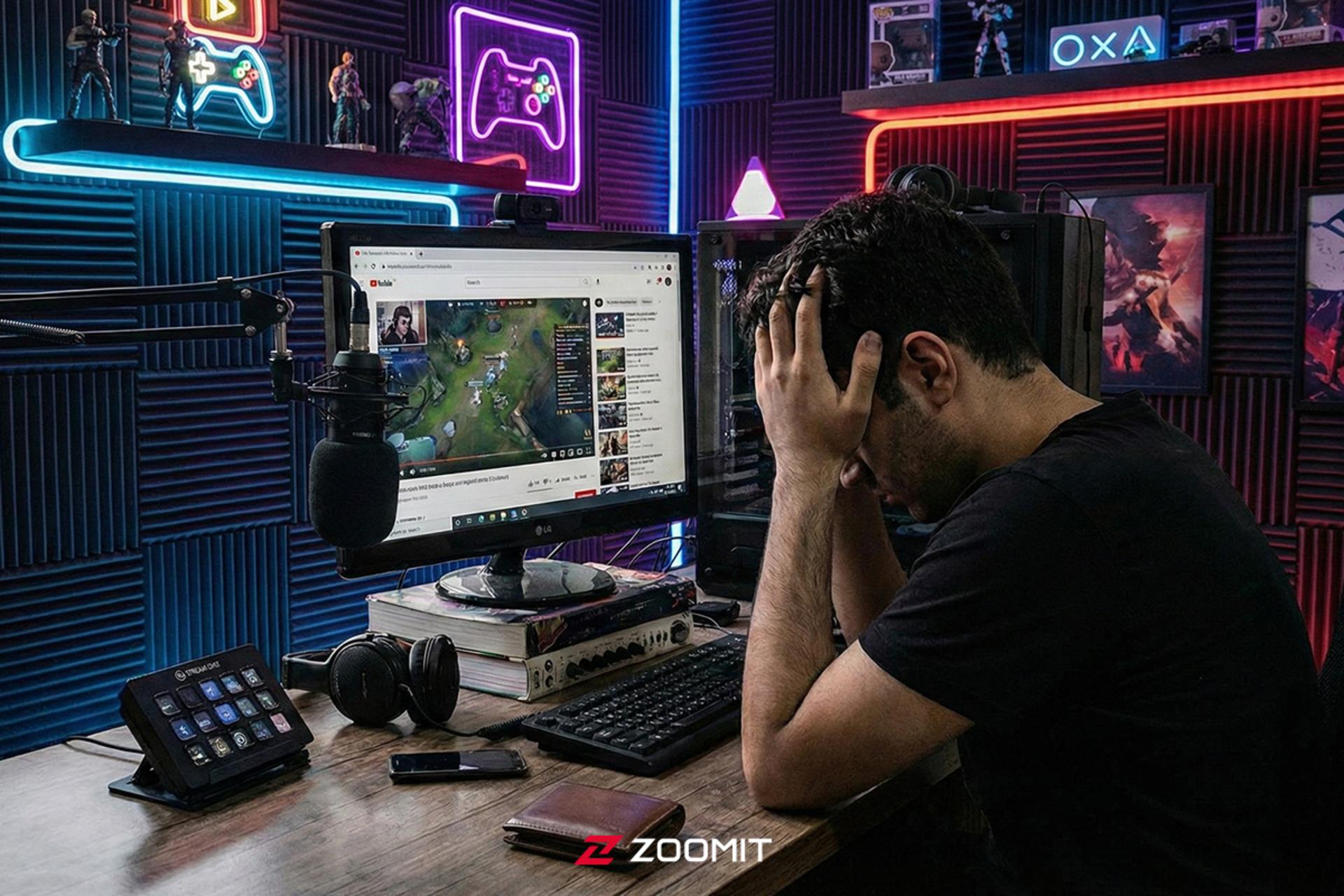 نگرانی یوتیوبر ایرانی