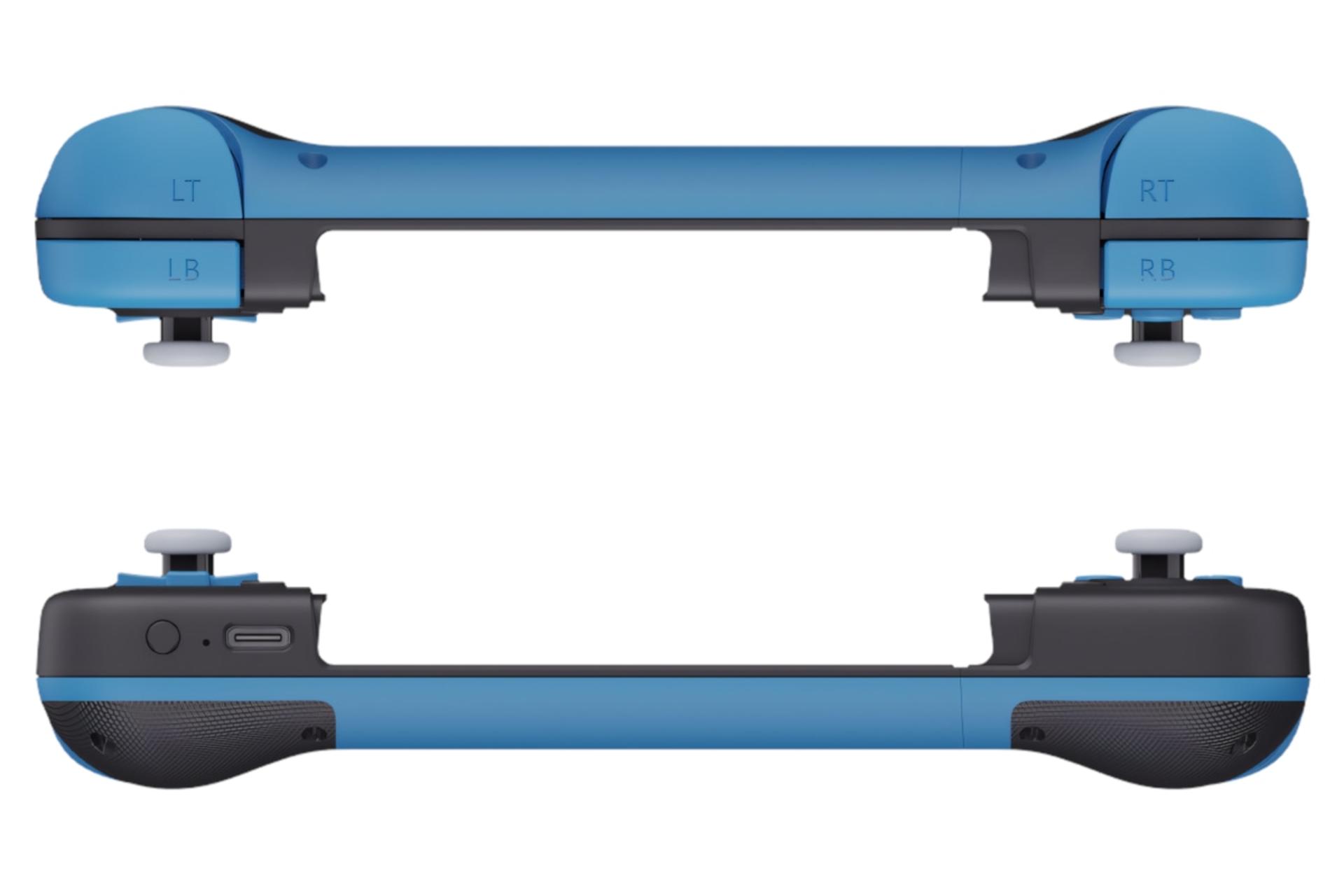 لبه بالا و پایین دسته بازی گیمسر GameSir X2s Bluetooth