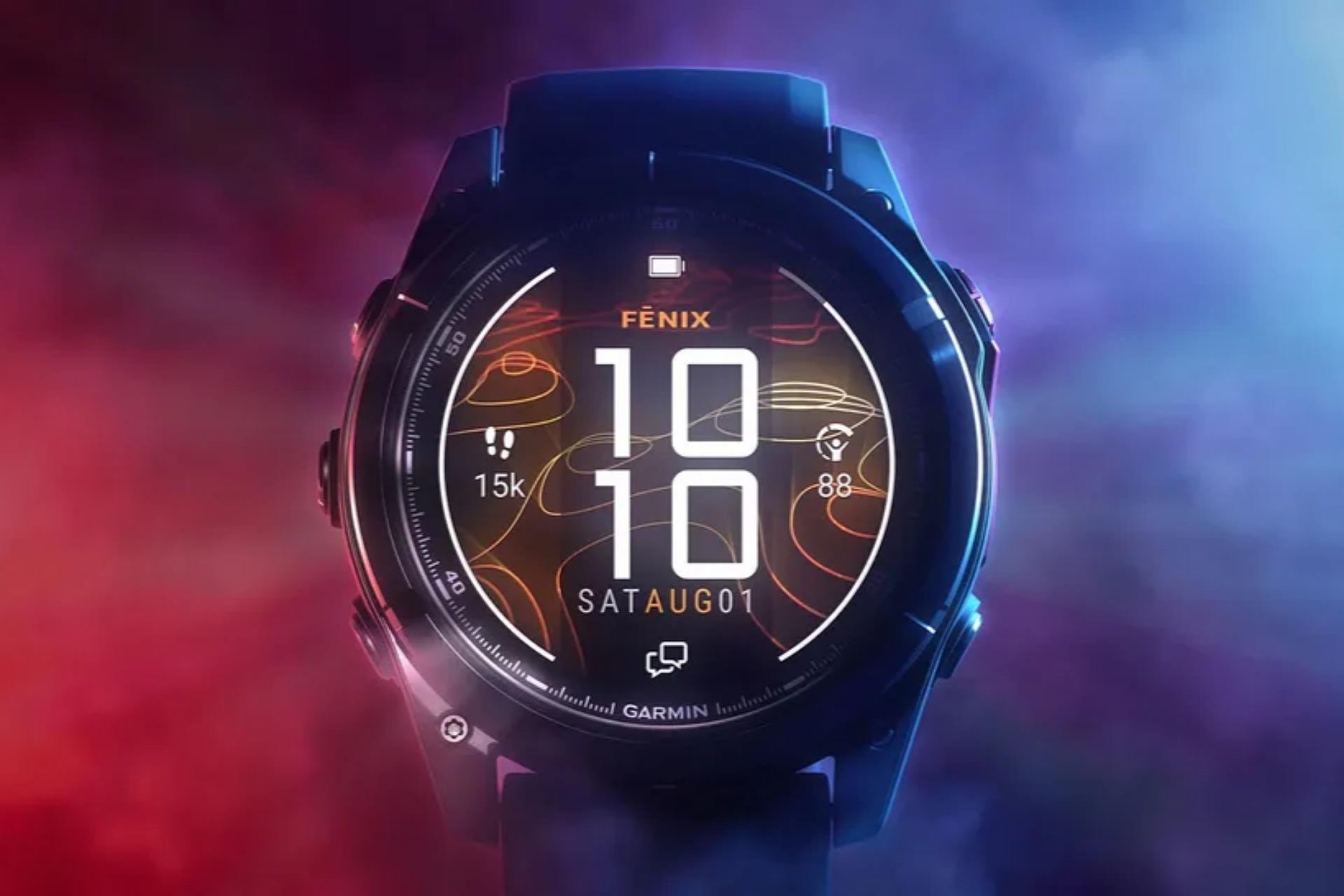 نمایشگر ساعت هوشمند Fenix 8 Pro