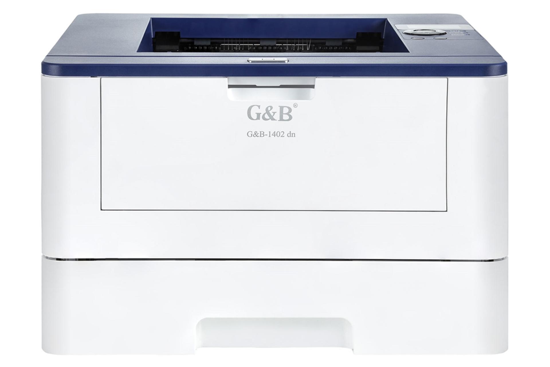 پرینتر جی اند بی 1402dn نمای جلو