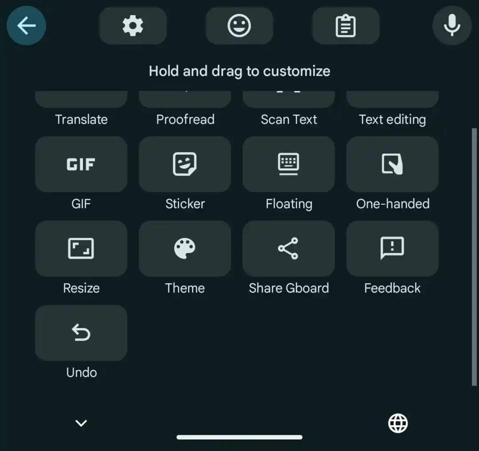 اضافه شدن ویژگی Undo به نسخه بتای اپلیکیشن Gboard گوگل