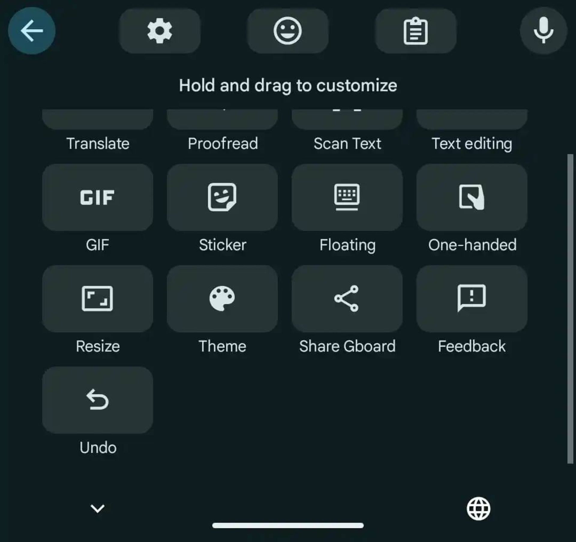 اضافه شدن ویژگی Undo به نسخه بتای اپلیکیشن Gboard گوگل