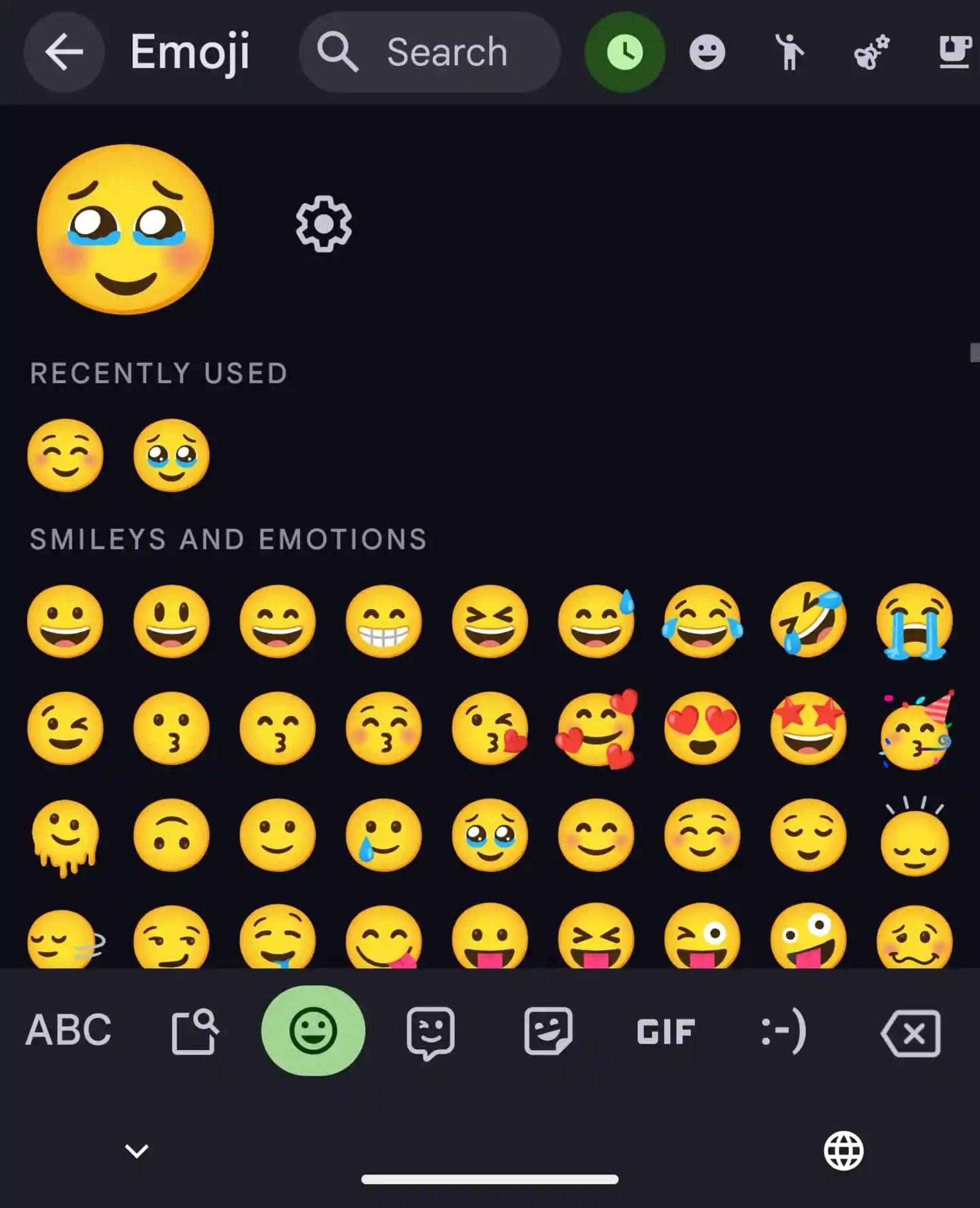 ایموجی های Gboard