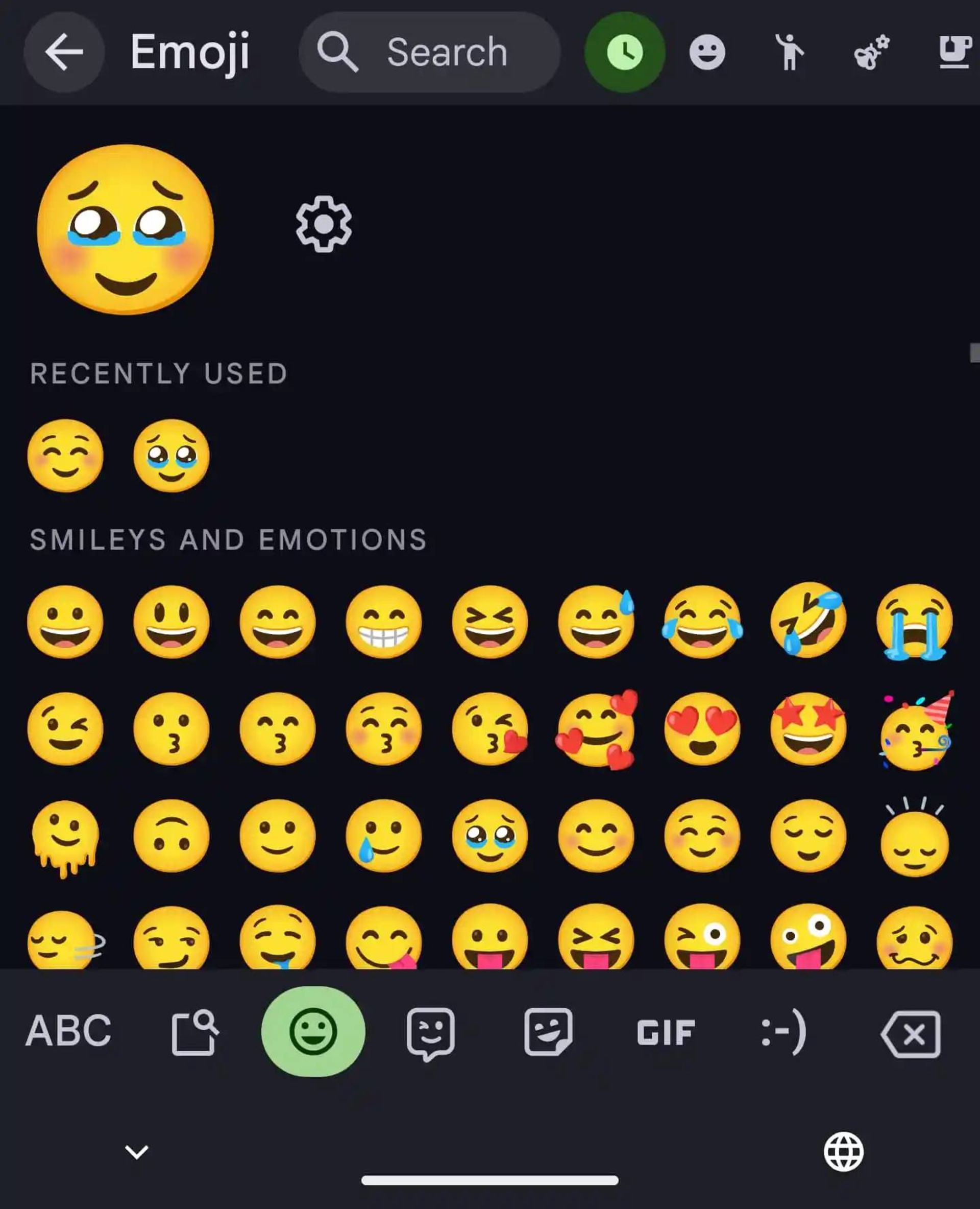 ایموجی های Gboard
