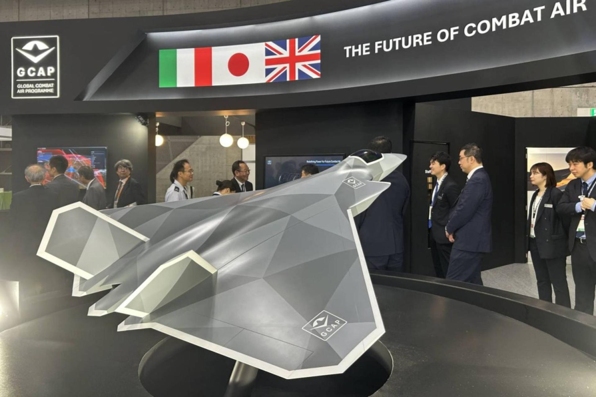 ماکت جنگنده‌ی نسل ششم اروپا و ژاپن