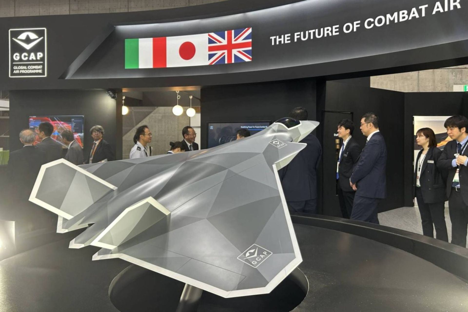 ماکت جنگنده‌ی نسل ششم اروپا و ژاپن