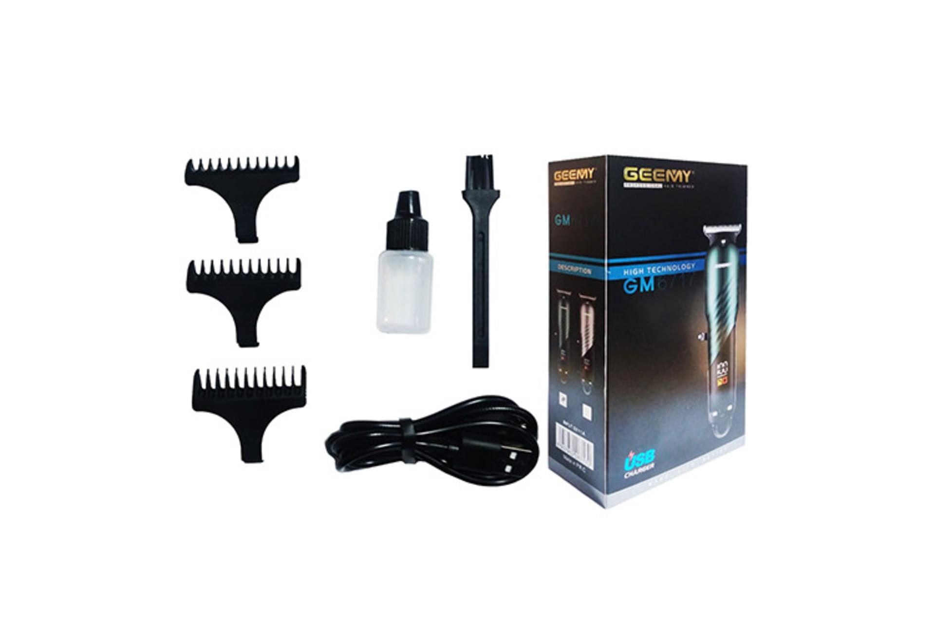 ماشین اصلاح جیمی Geemy GM-6717 بسته بندی