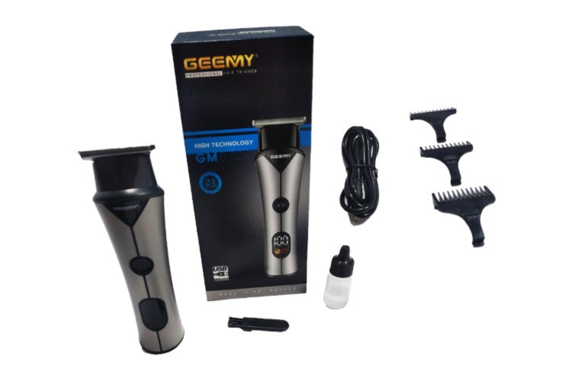 ماشین اصلاح جیمی Geemy GM-6729 نمای بسته بندی