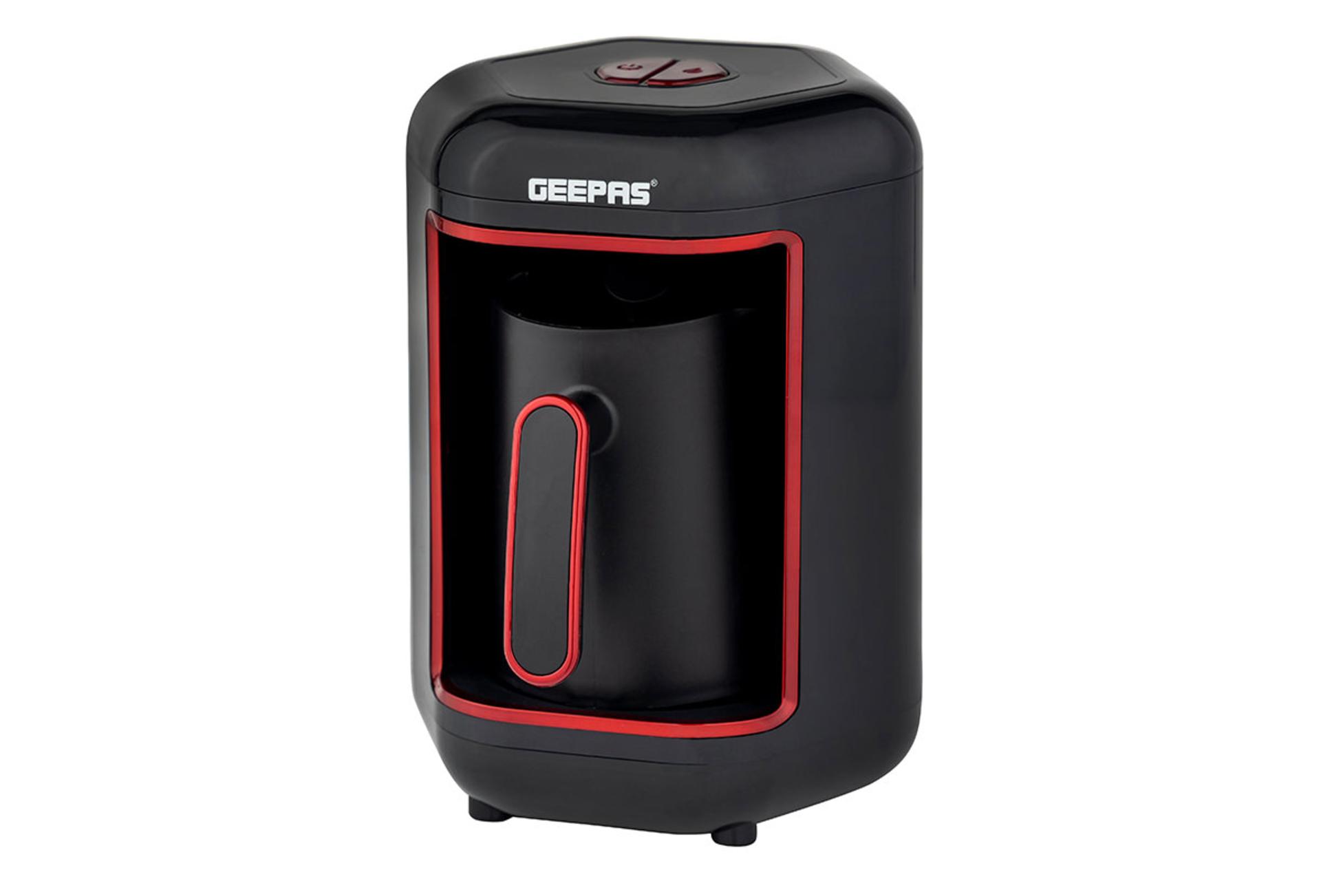 قهوه ساز جی پاس GEEPAS GCM41515 نمای جلو و راست