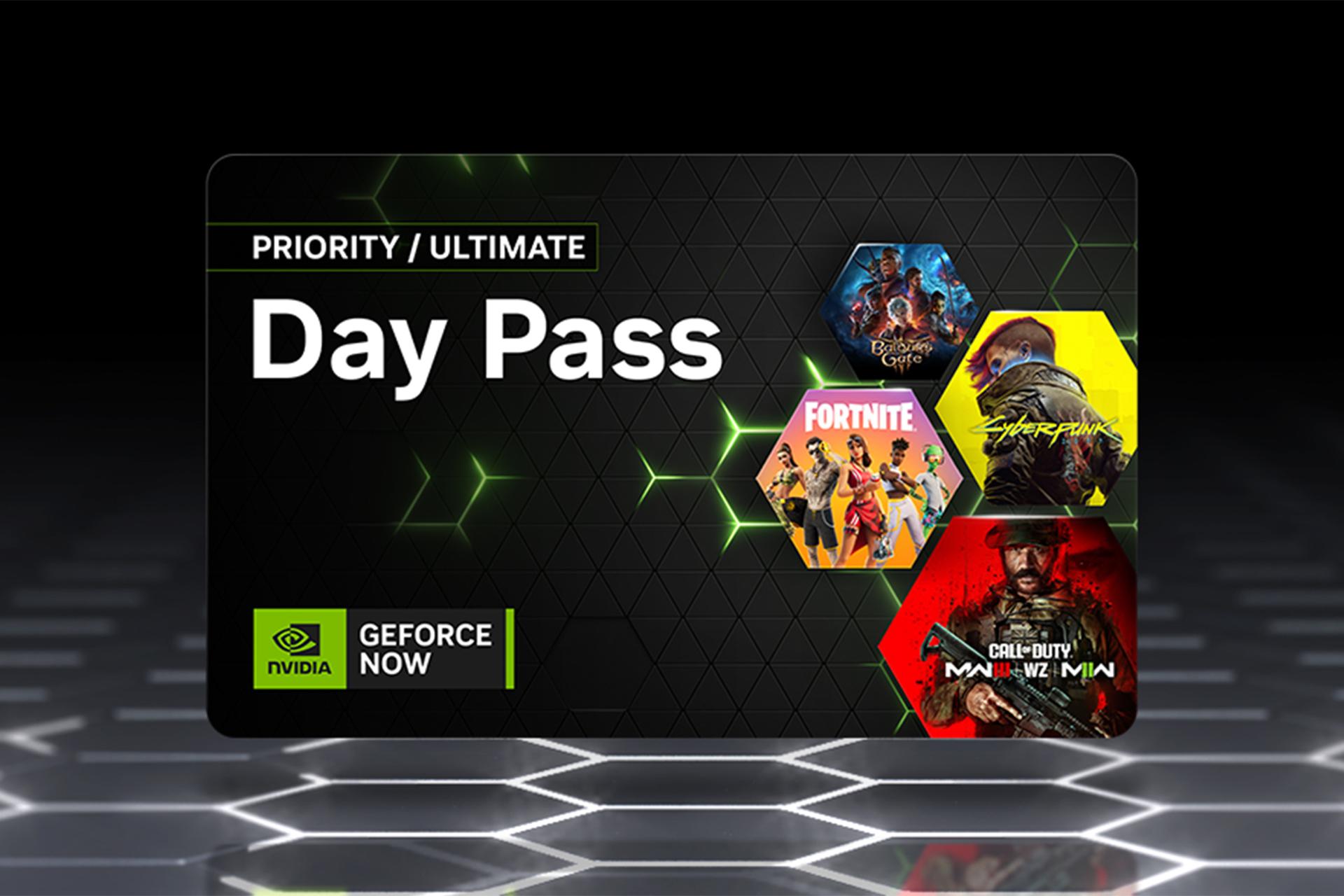 اشتراک روزانه سرویس Geforce Now انویدیا