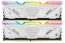 رنگ سفید رم گیل GEIL POLARIS RGB 32GB (2x16) DDR5-5600 CL38