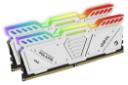 نمای کناری رنگ سفید رم گیل GEIL POLARIS RGB 64GB (2x32) DDR5-5200 CL38