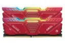 رنگ قرمز رم گیل GEIL POLARIS RGB 64GB (2x32) DDR5-5200 CL38