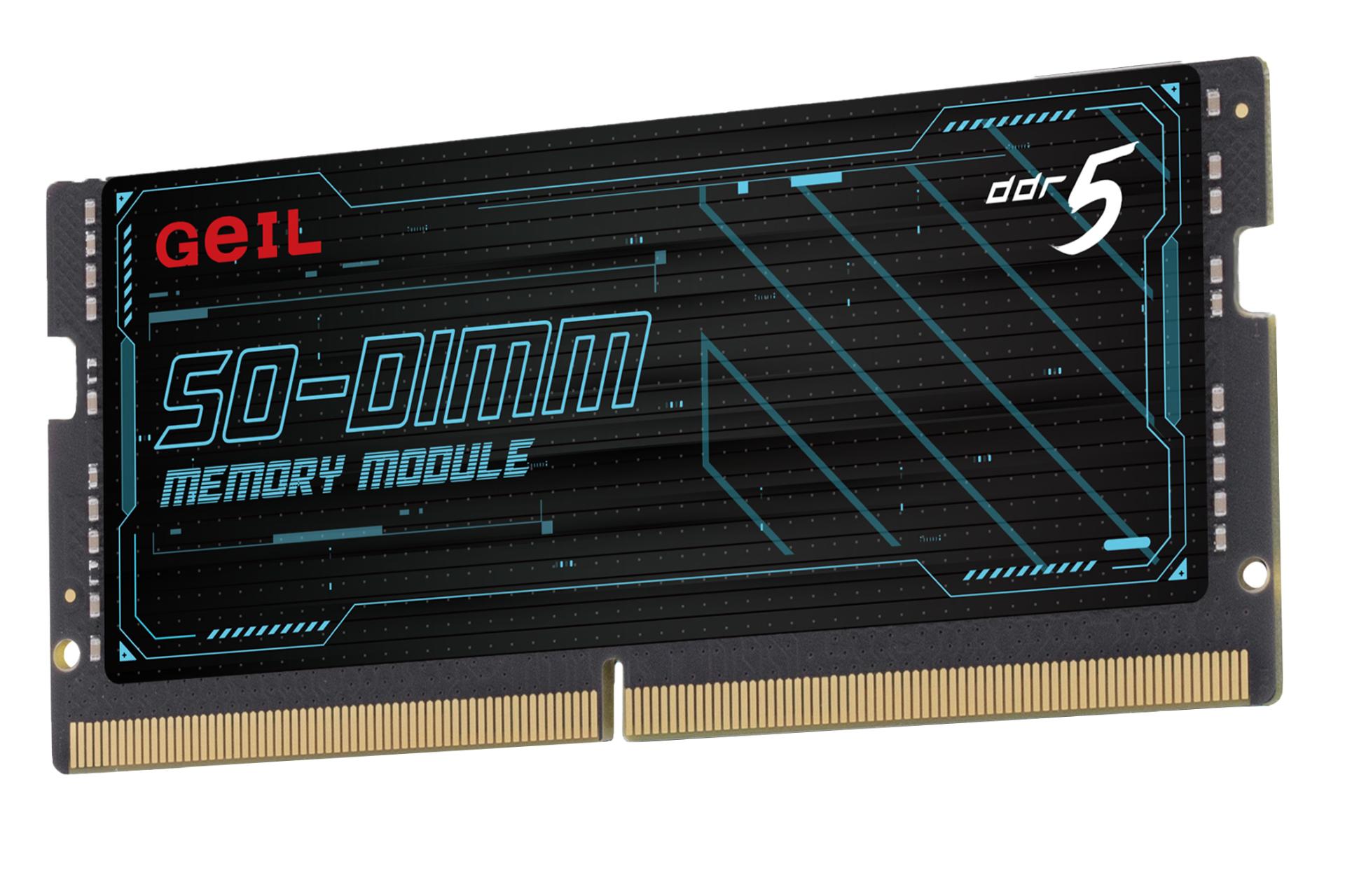 نمای کناری رم گیل GEIL SO-DIMM 8GB DDR5-5200 CL42