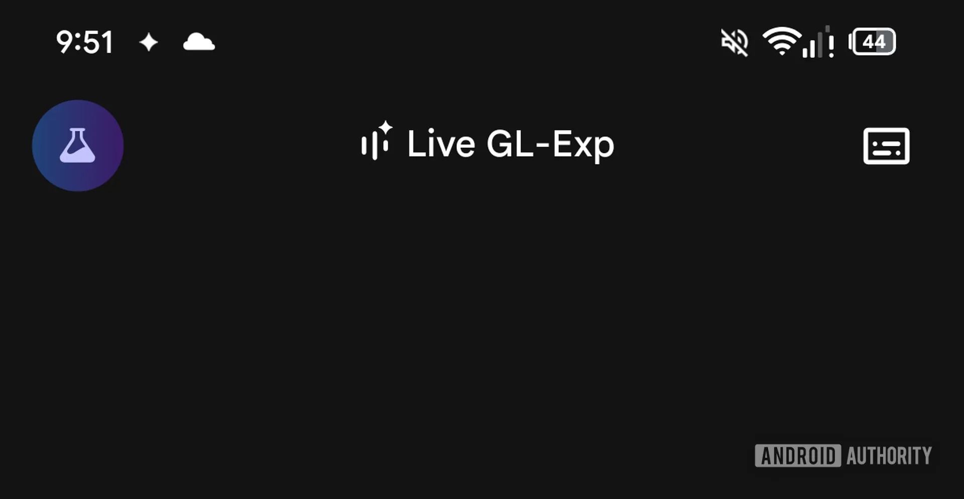 آیکون جمنای Labs در اپلیکیشن