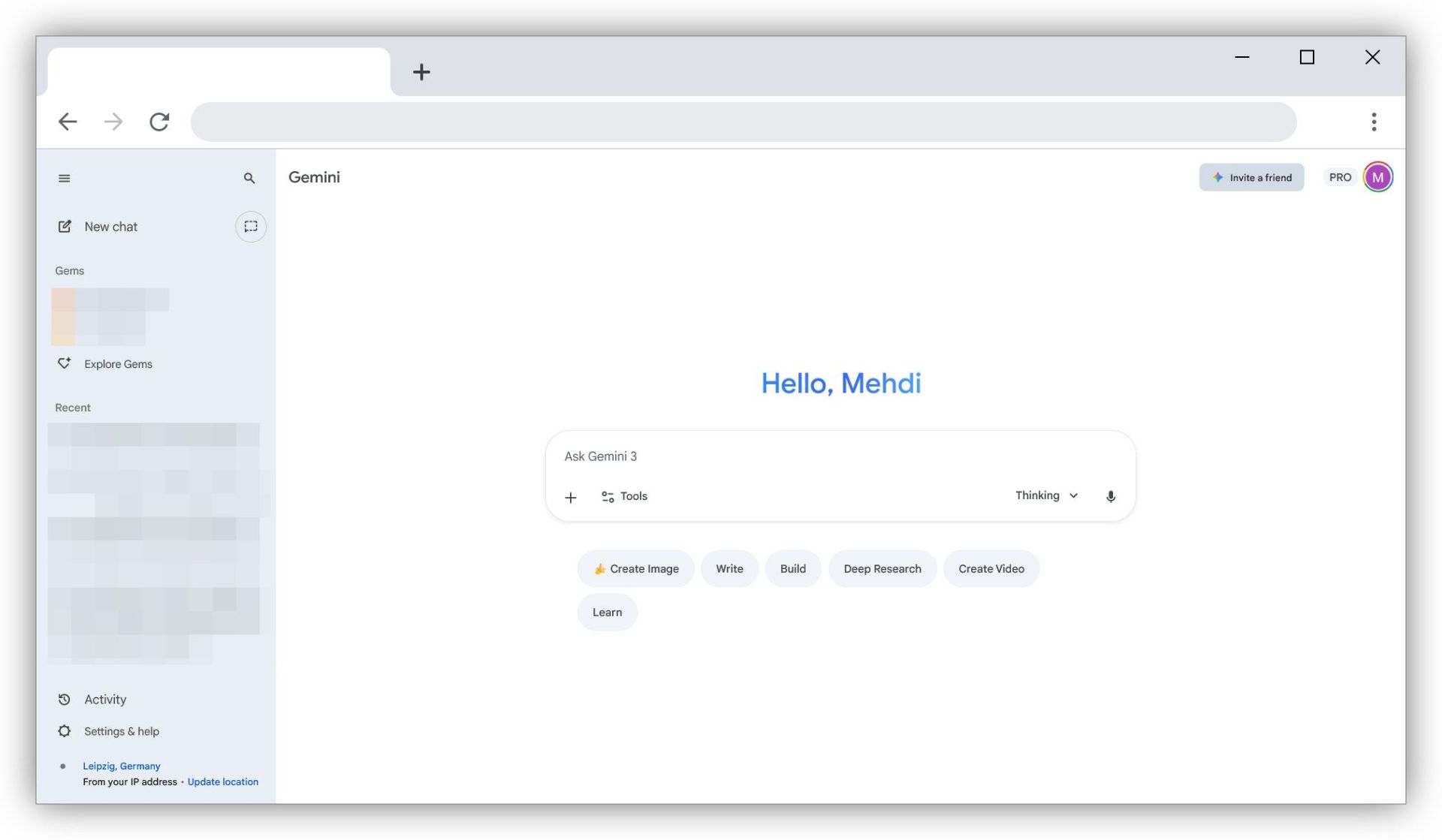 منوی کناری جمنای وب