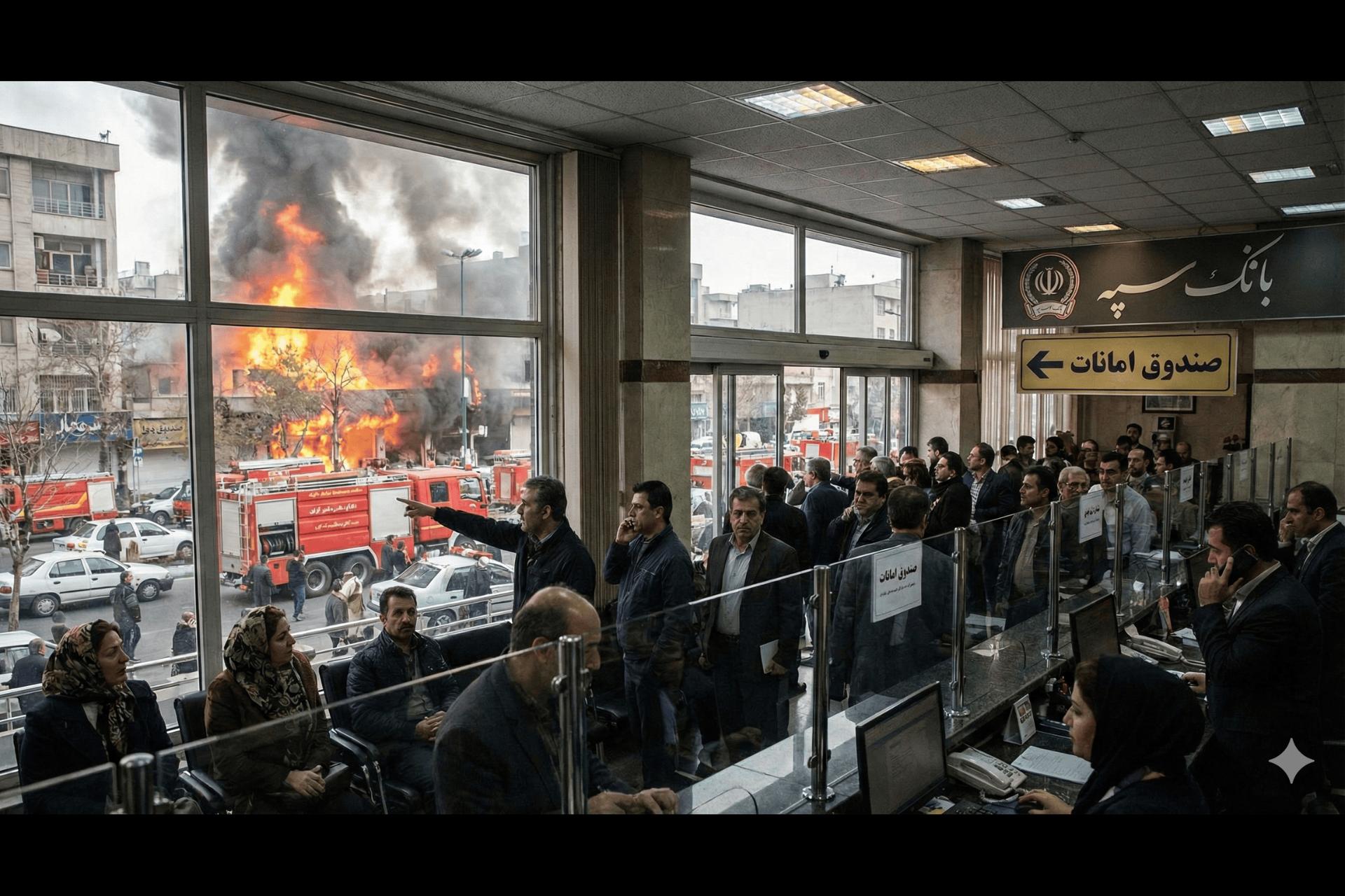 بانک ها در جنگ 12 روزه