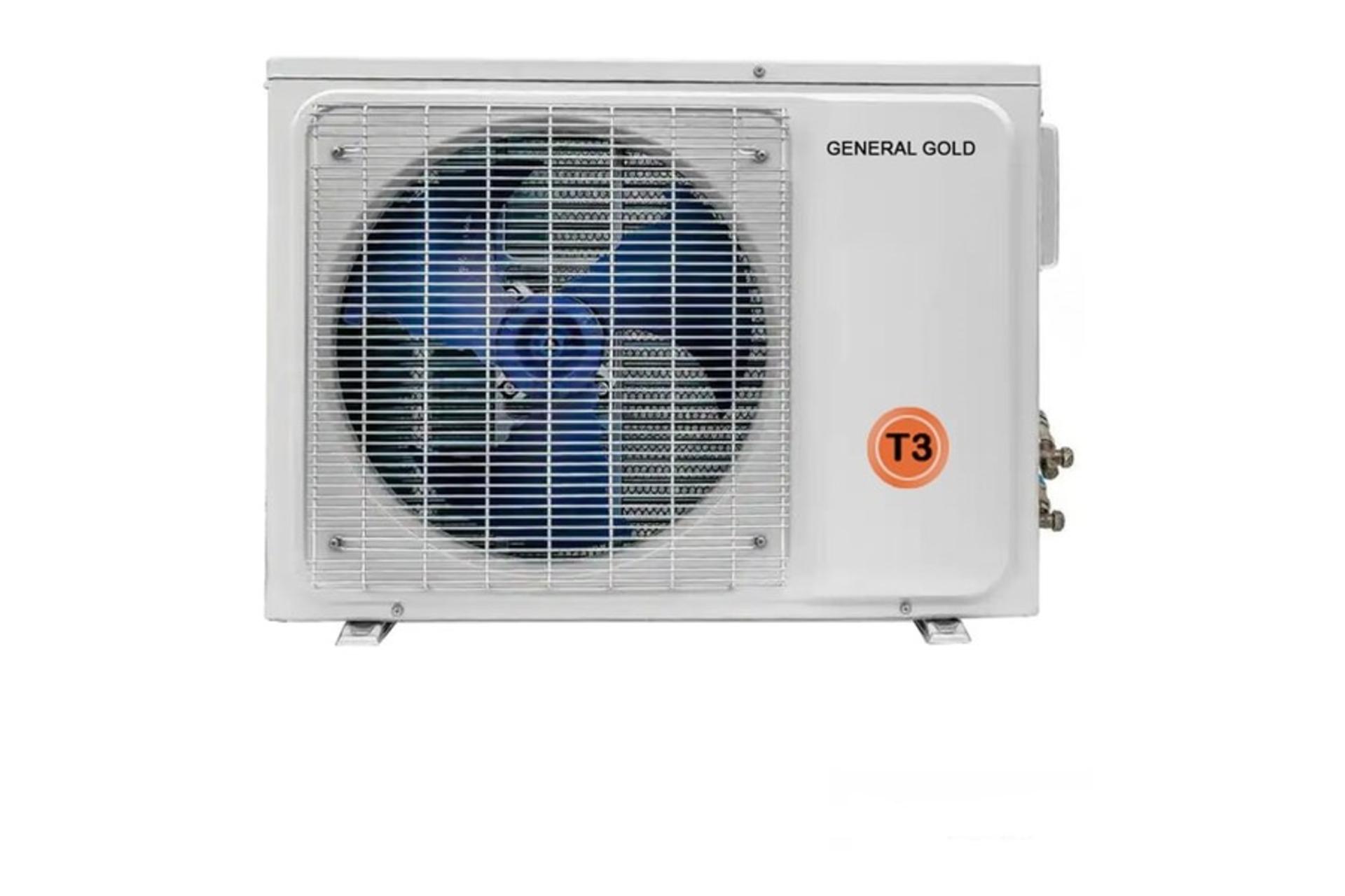 کولر گازی جنرال گلد General Gold GG-BS30000 ECO رنگ سفید نمای یونیت خارجی