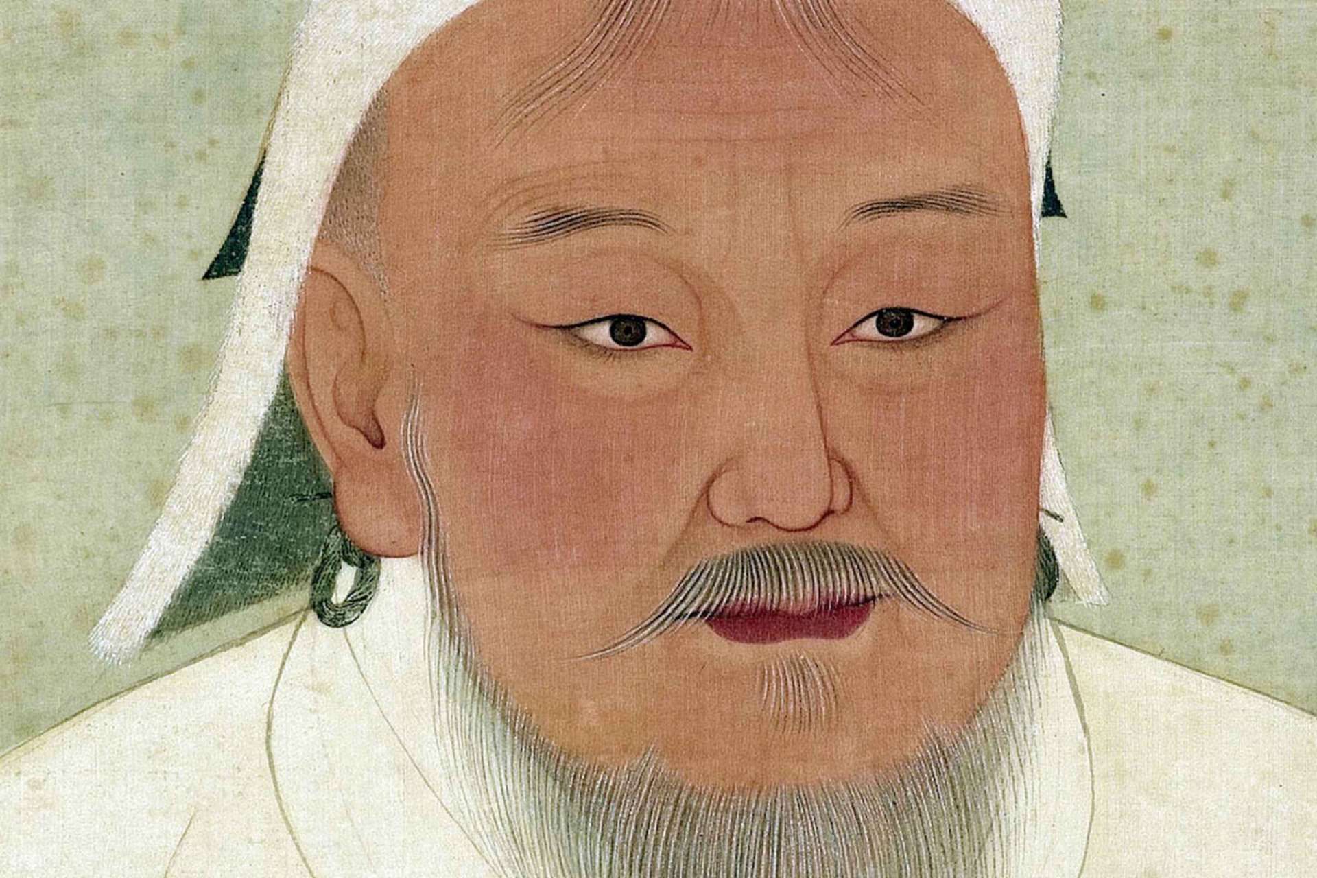 تصویرسازی پرتره از چنگیز خان مغول