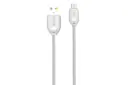 کابل شارژ USB جرلکس Type-A به Micro-USB مدل GD-10 با طول 1 متر سفید