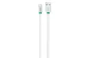 کابل شارژ USB جرلکس Type-A به Micro-USB مدل GD-34 با طول 1.5 متر سفید