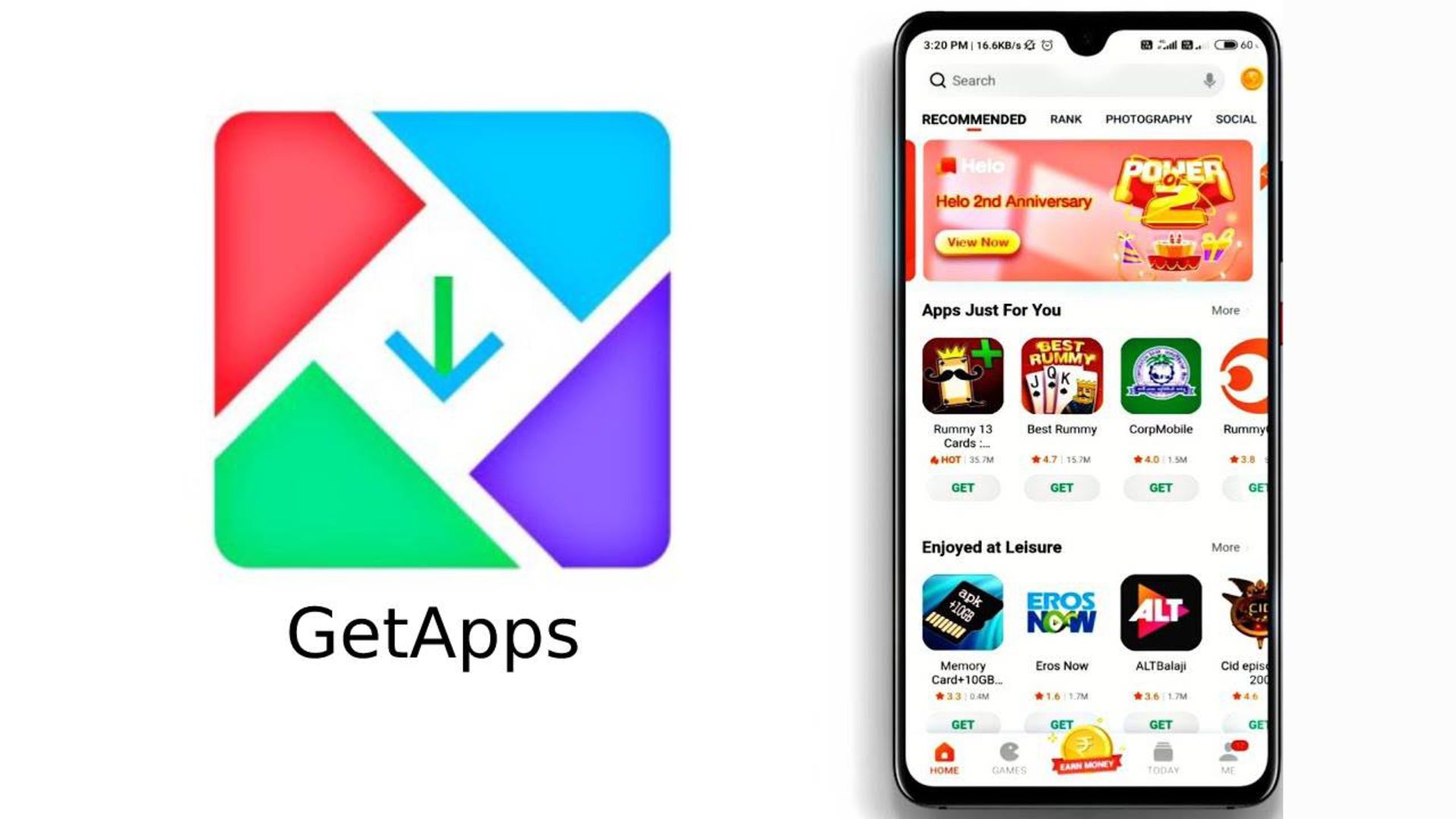 فروشگاه برنامه GetApps