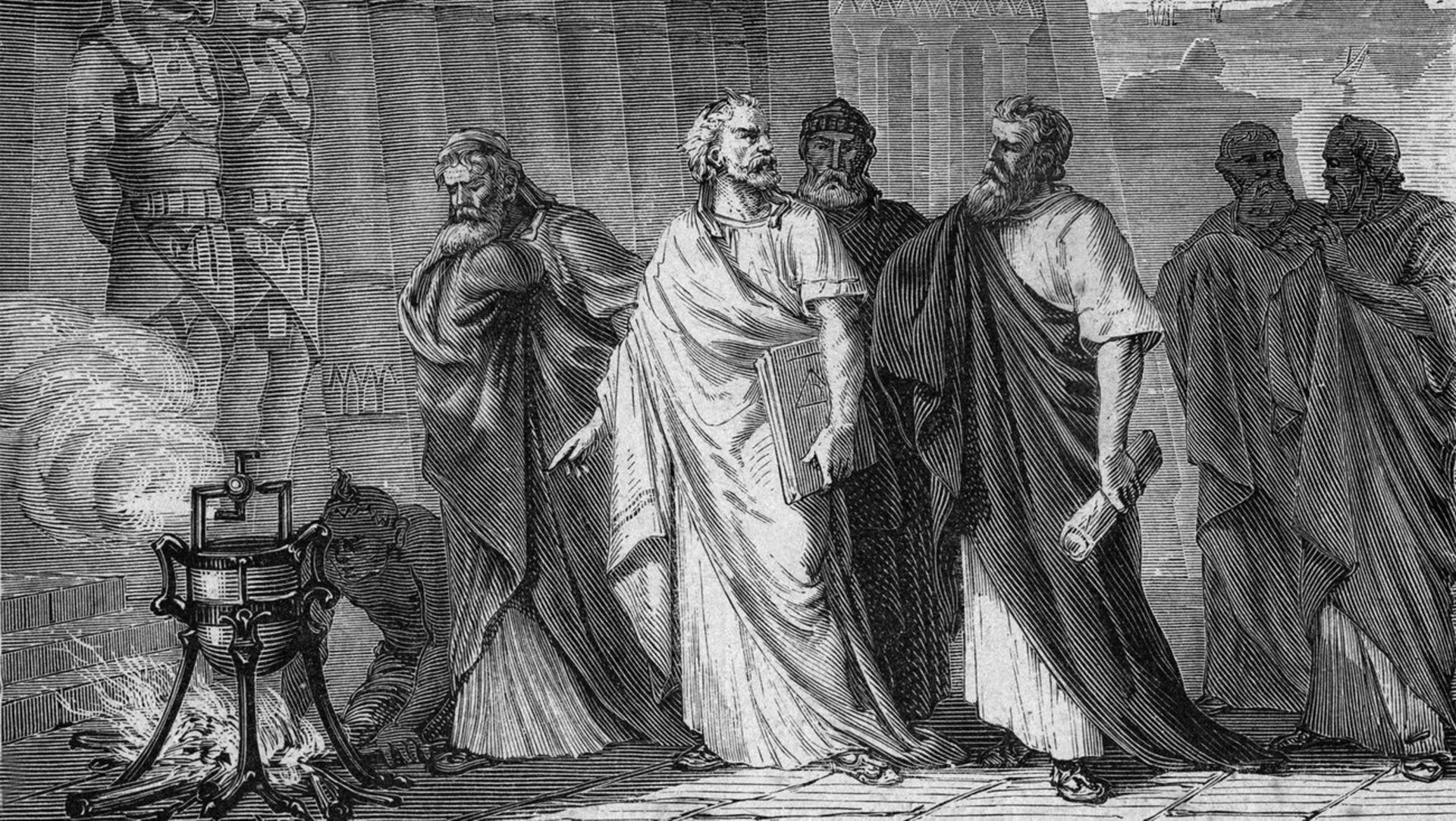 رومیان باستان درحال تماشای دستگاه آیولیپایل