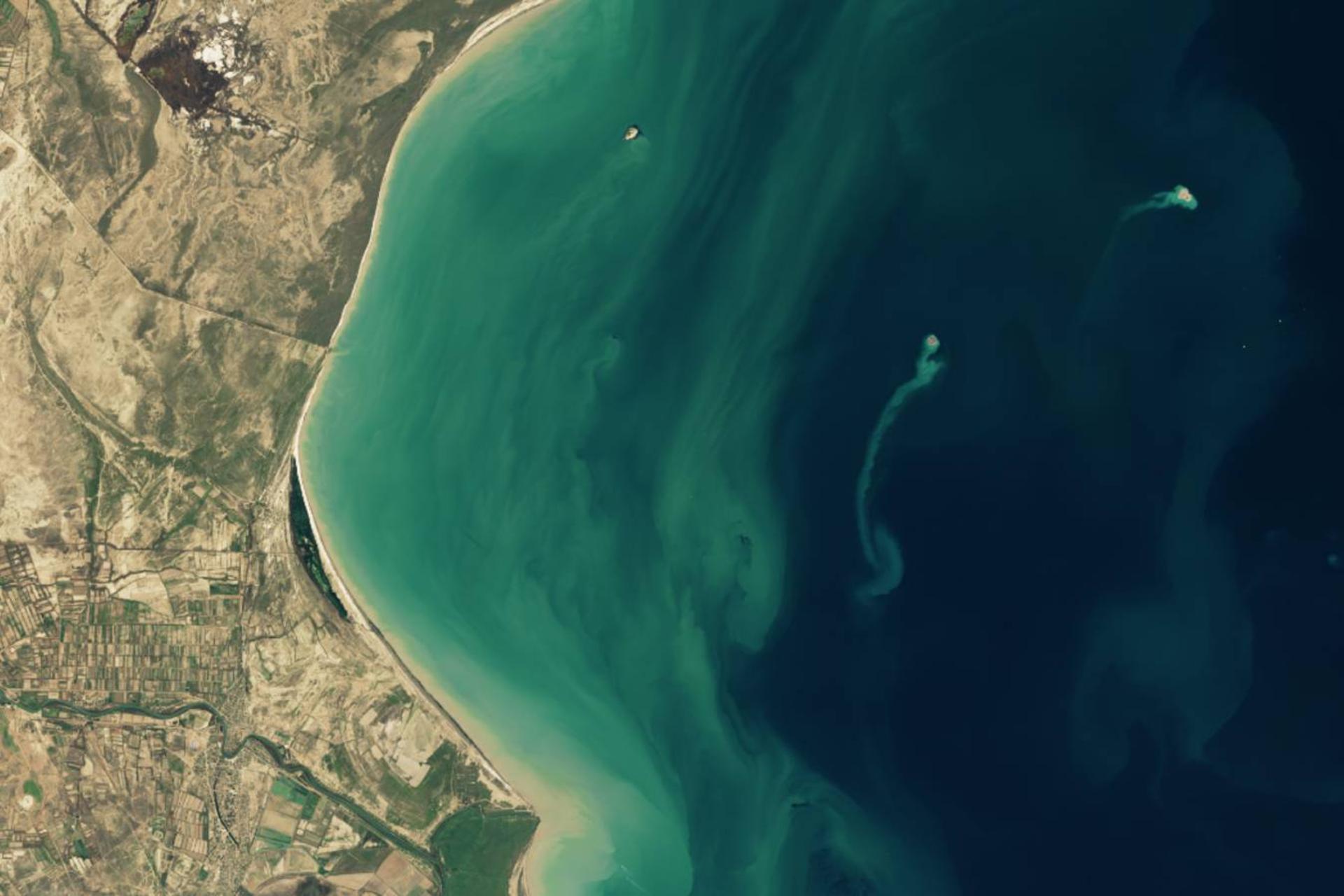 ناسا تأیید کرد: جزیره شبح دریای خزر به‌طور کامل ناپدید شده است