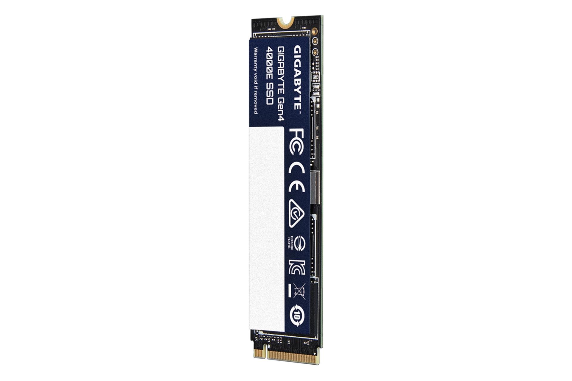 اس اس دی گیگابایت GIGABYTE 4000E NVMe M.2 نمای عمودی