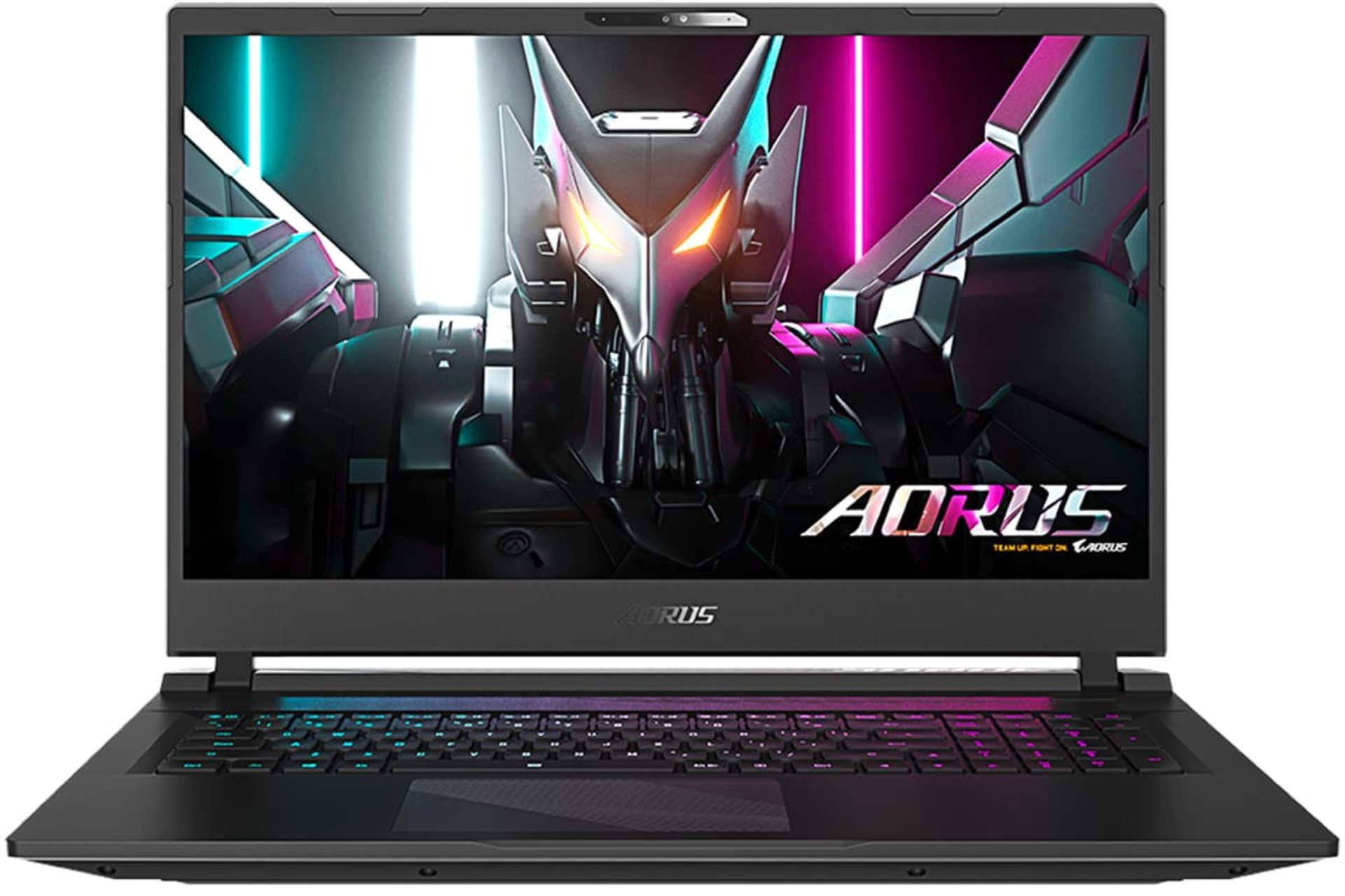 نمای جلویی لپ تاپ گیگابایت Gigabyte AORUS 17 2023