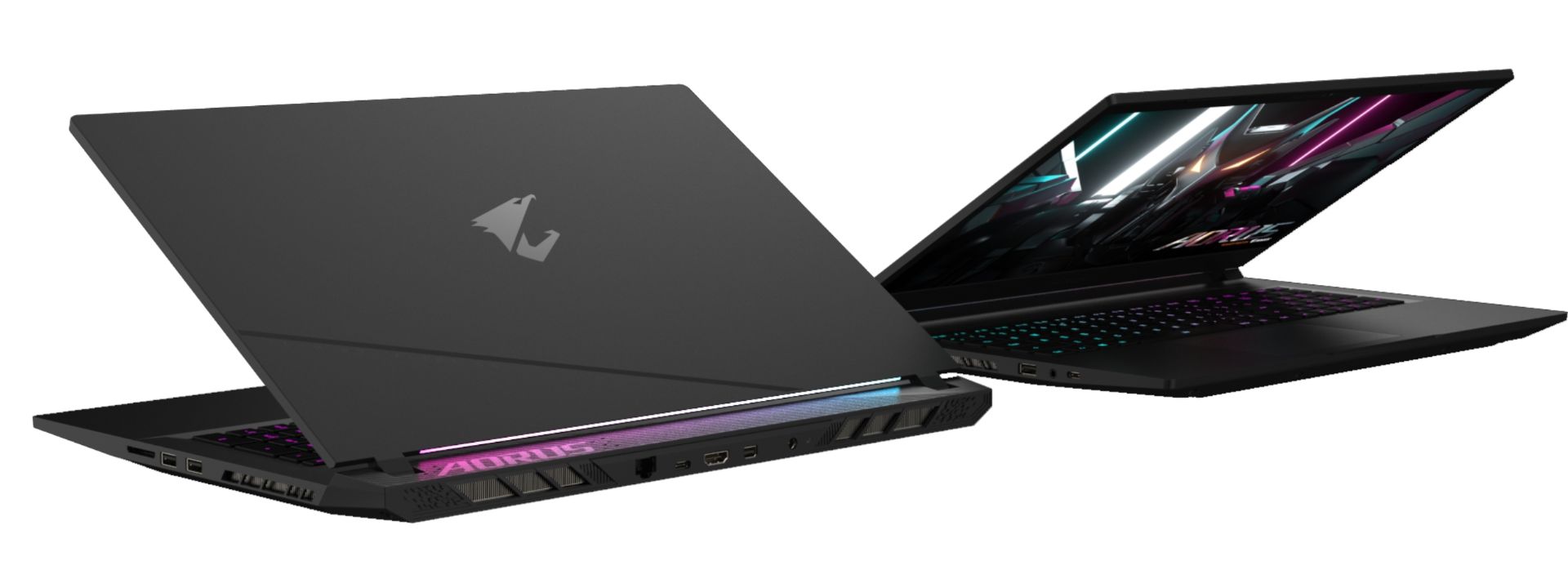 لپ تاپ گیمینگ گیگابایت aorus 17 مدل ۲۰۲۴ با پردازنده اینتل core ultra
