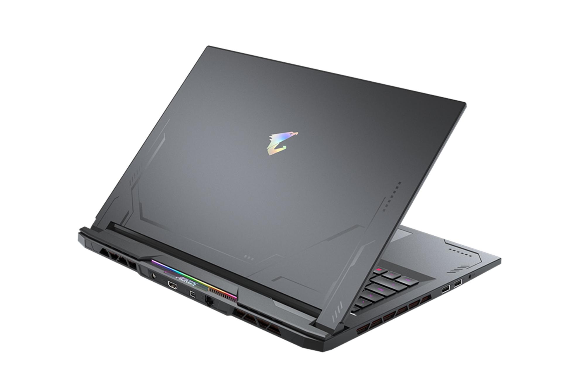نمای پشت لپتاپ AORUS 17x گیگابایت