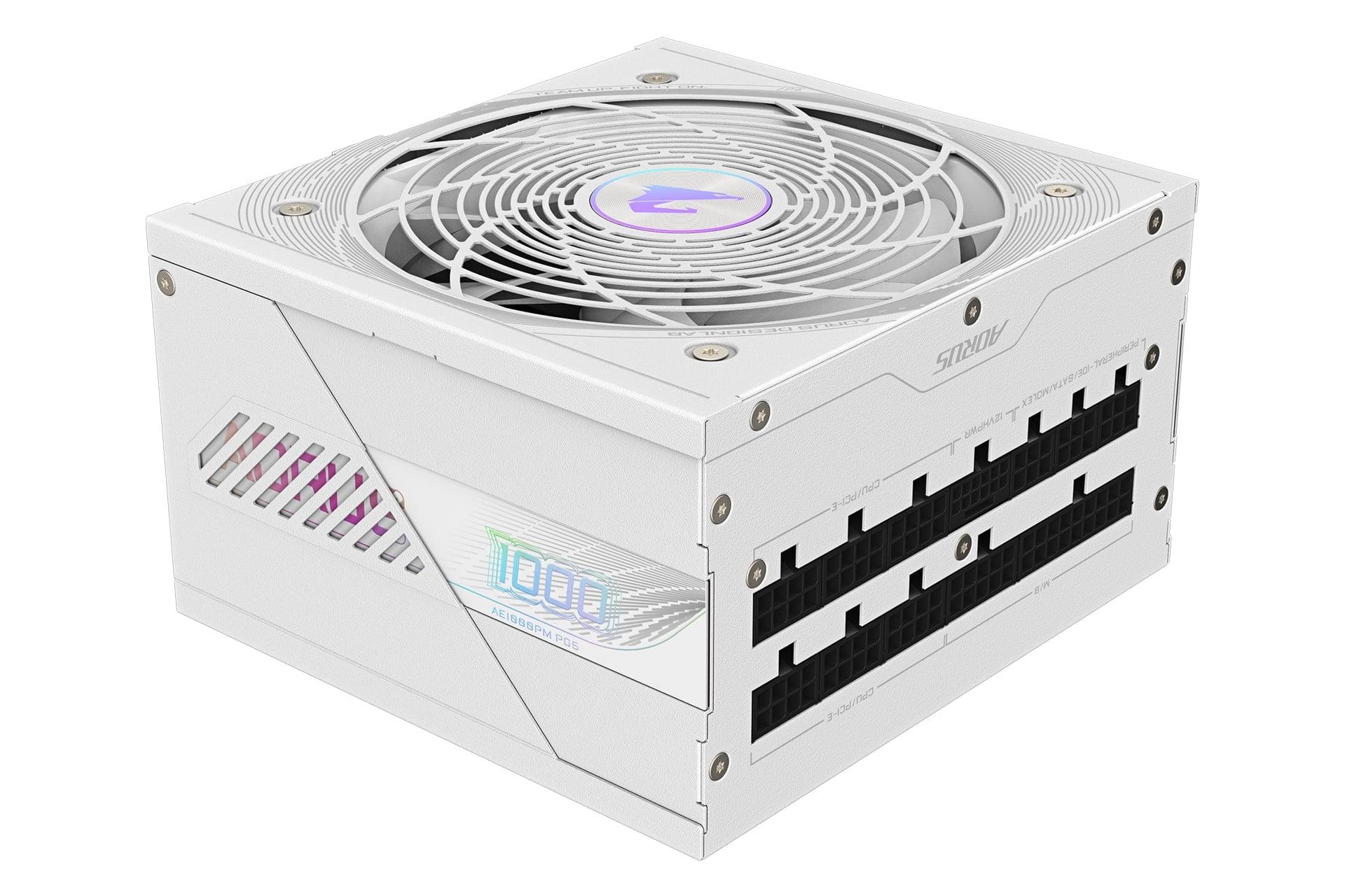 پاور کامپیوتر گیگابایت GIGABYTE AORUS ELITE P1000W Platinum 1000W سفید