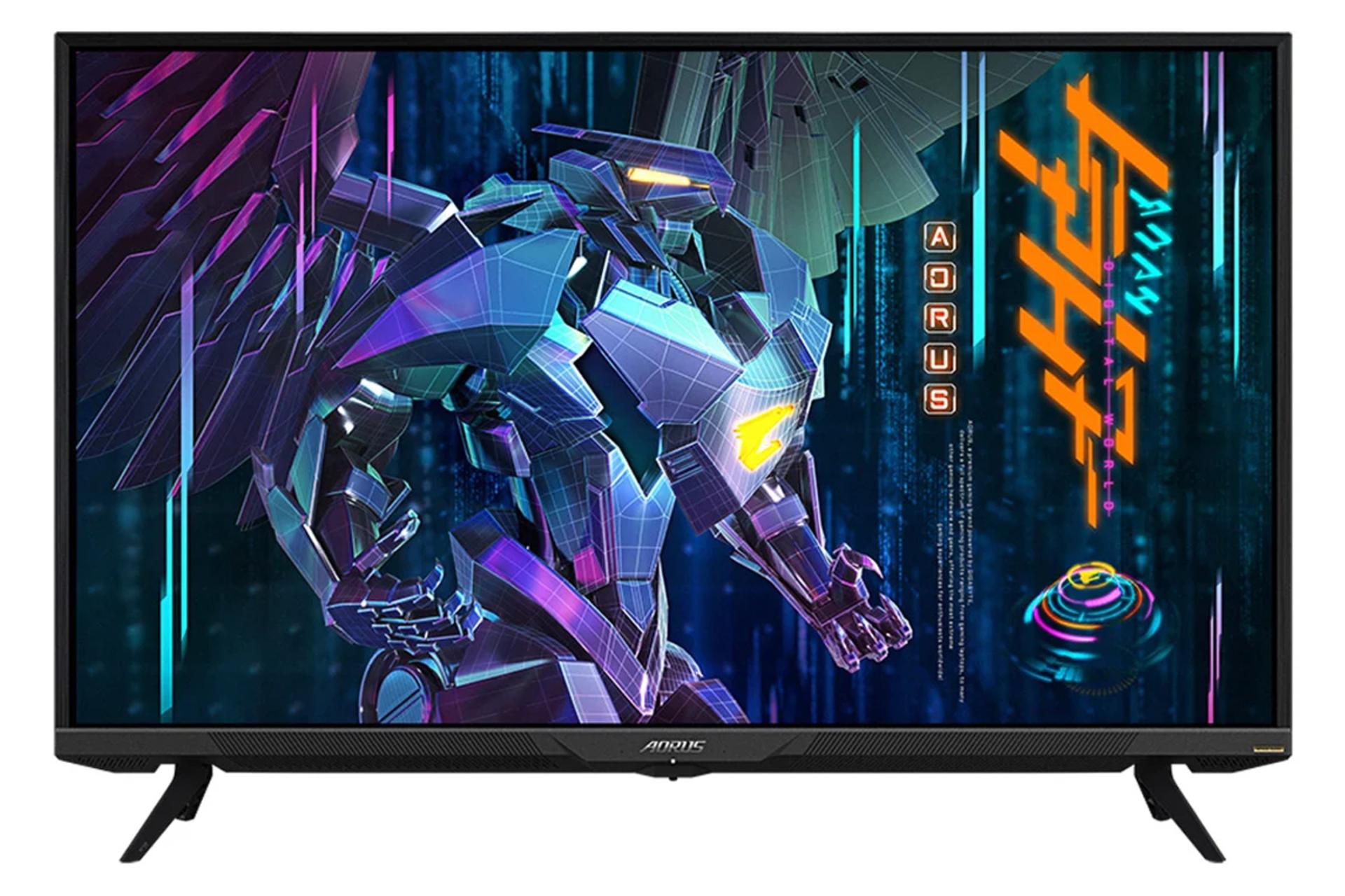 رزولوشن و کیفیت تصویر مانیتور گیگابایت 43.4 اینچ مدل AORUS FV43U