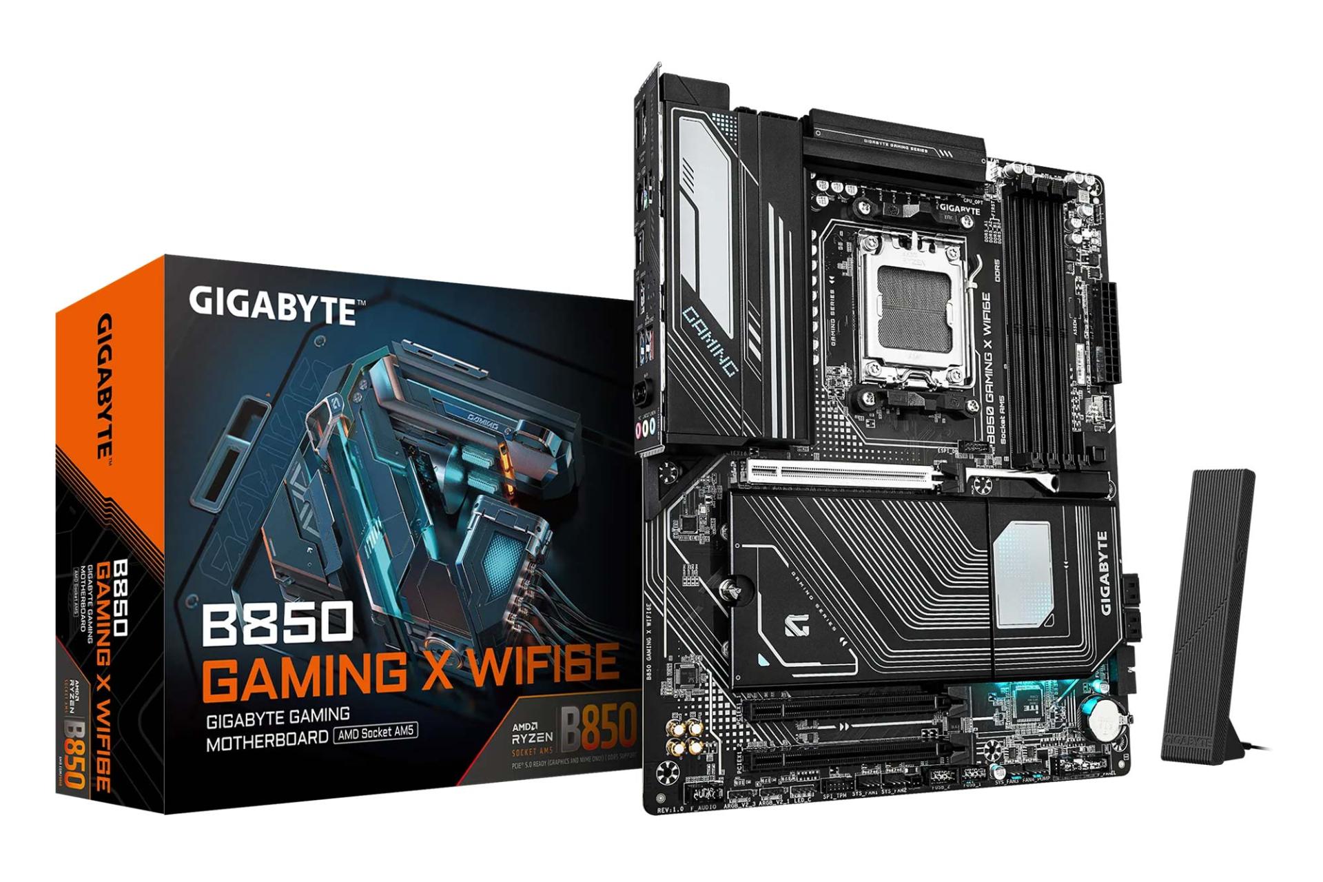 جعبه مادربرد گیگابایت B850 GAMING X WIFI6E (rev. 1.x)