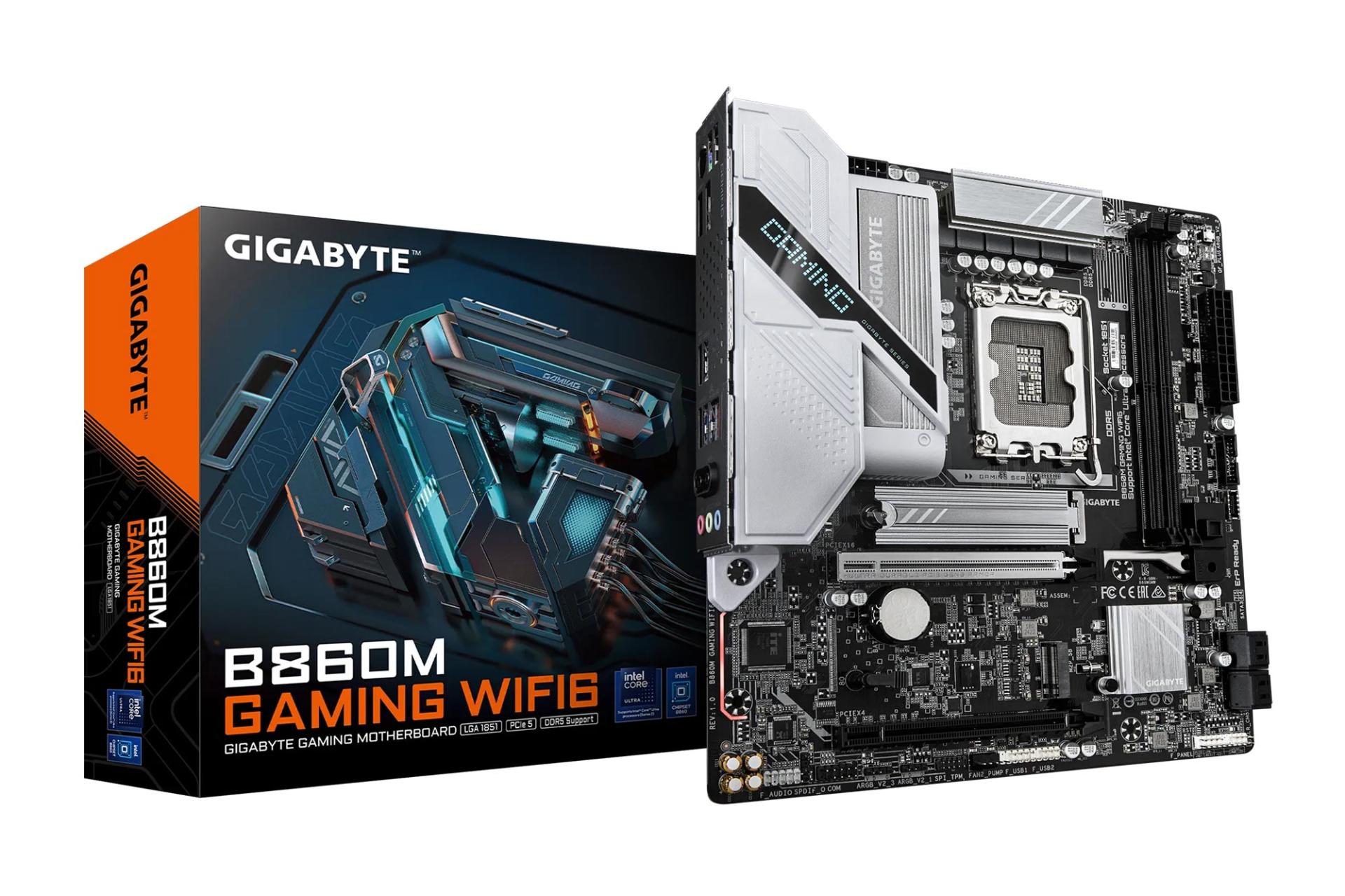 جعبه مادربرد گیگابایت B860M GAMING WIFI6
