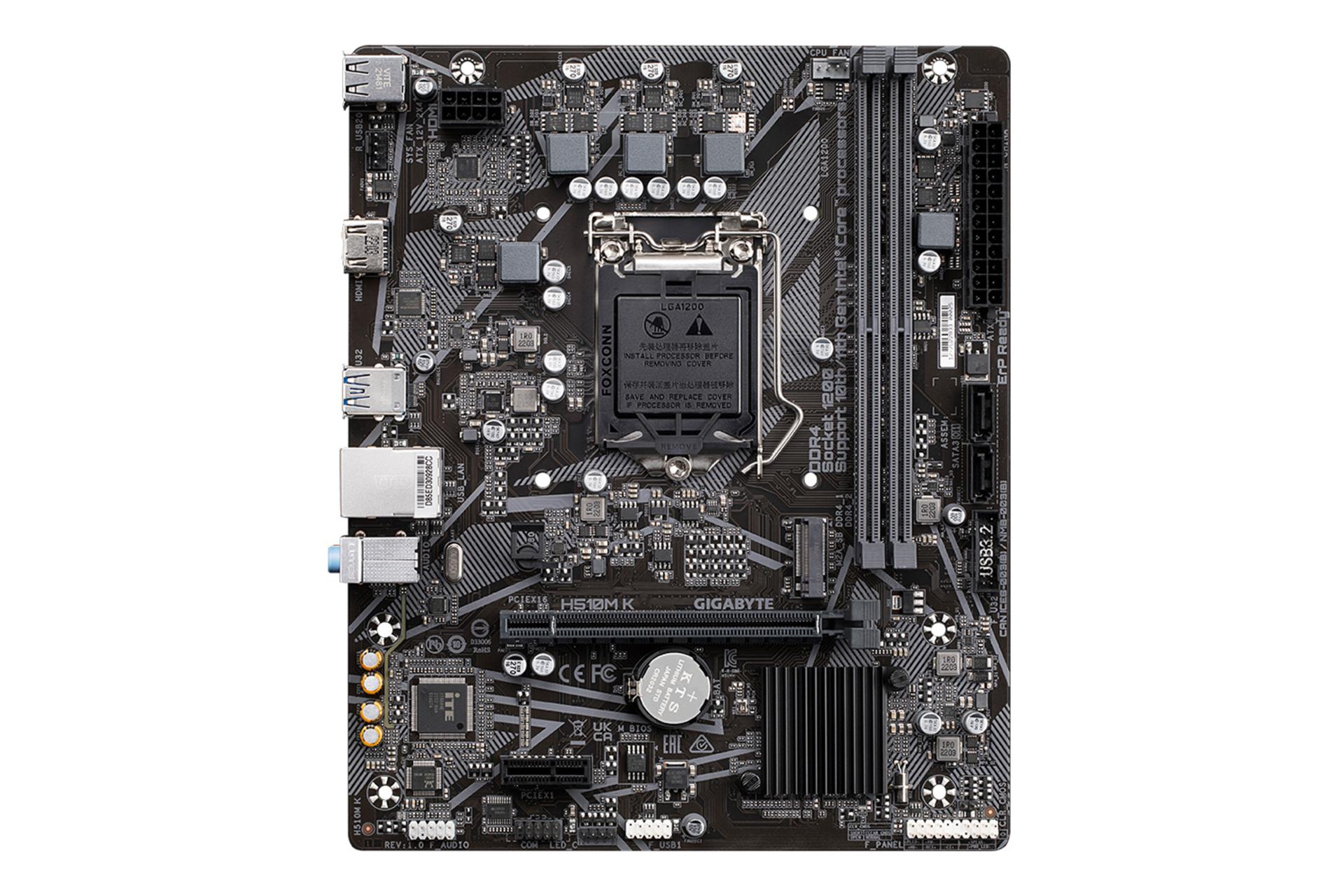 مادربرد گیگابایت GIGABYTE H510M K (rev. 1.0)