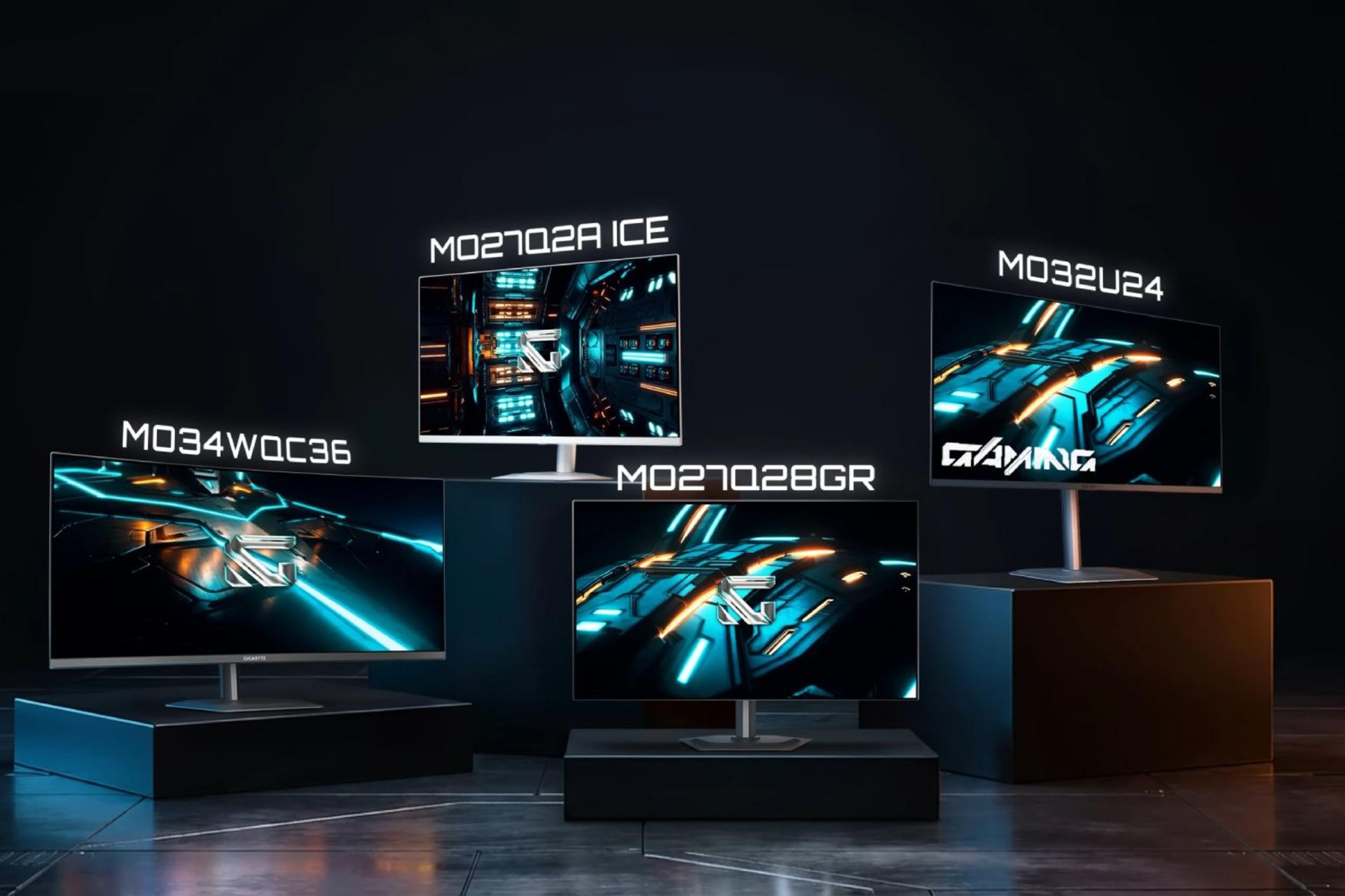 مانیتورهای جدید گیگابایت در CES 2026