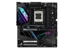مادربرد گیگابایت X870E AORUS XTREME AI TOP (rev. 1.x) نمای بالا