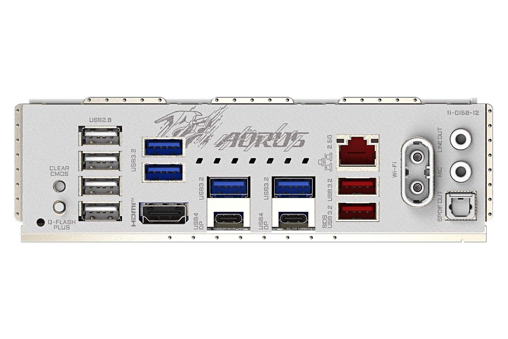 اتصالات مادربرد گیگابایت GIGABYTE X870M AORUS ELITE WIFI7 ICE