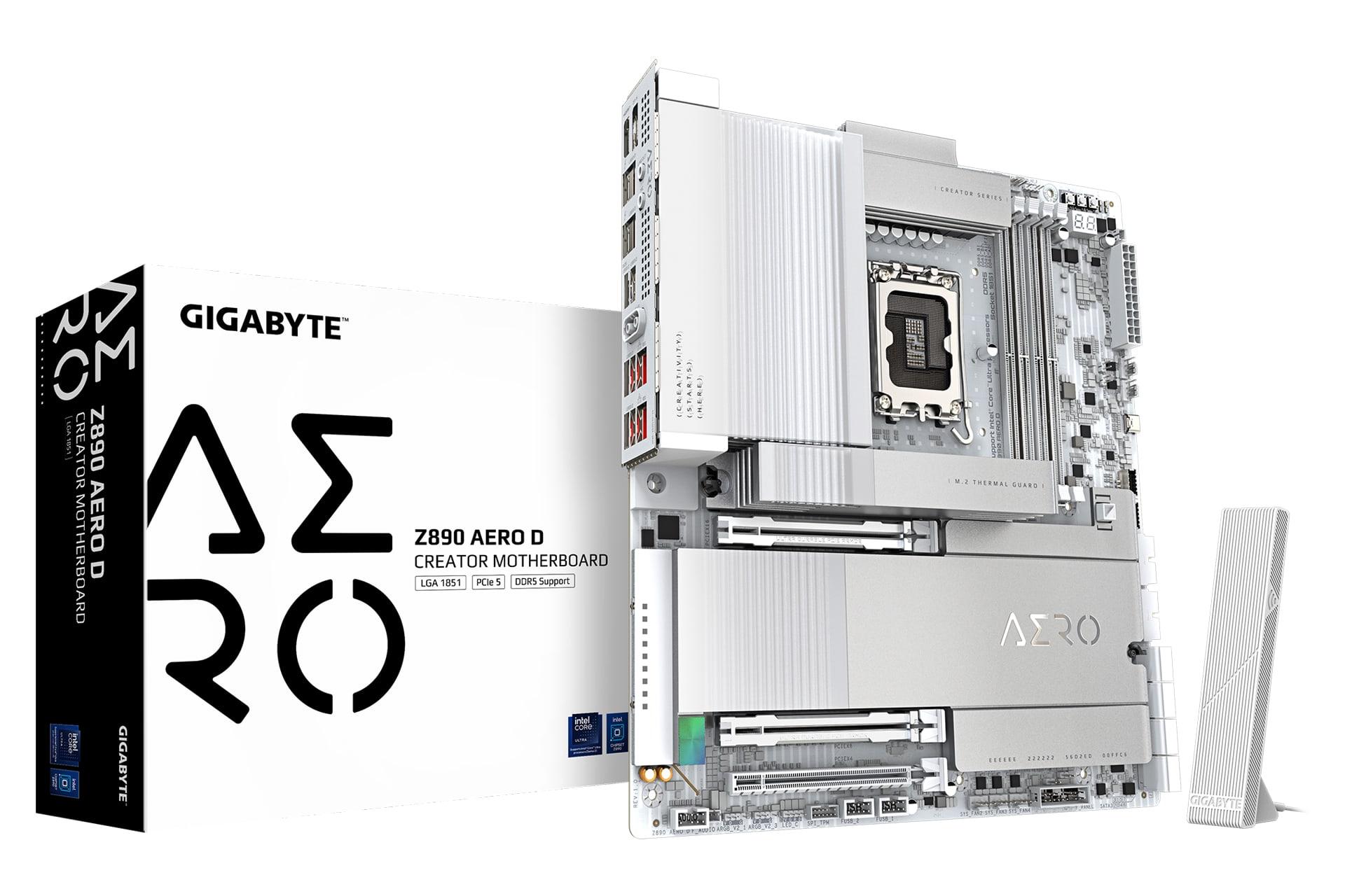 جعبه مادربرد گیگابایت GIGABYTE Z890 AERO D