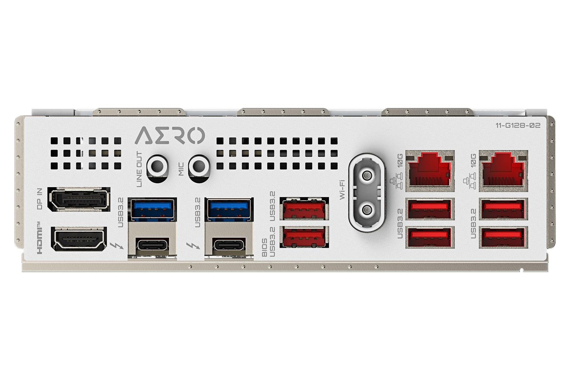 اتصالات مادربرد گیگابایت GIGABYTE Z890 AERO D